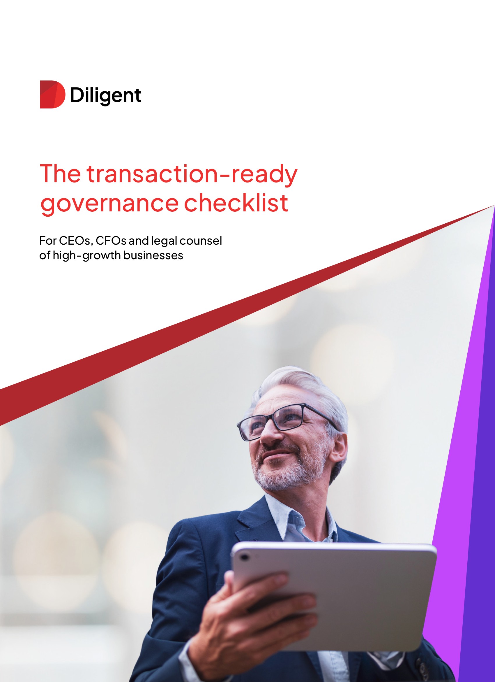 Transaction Ready Governance Checklist Cover graphic