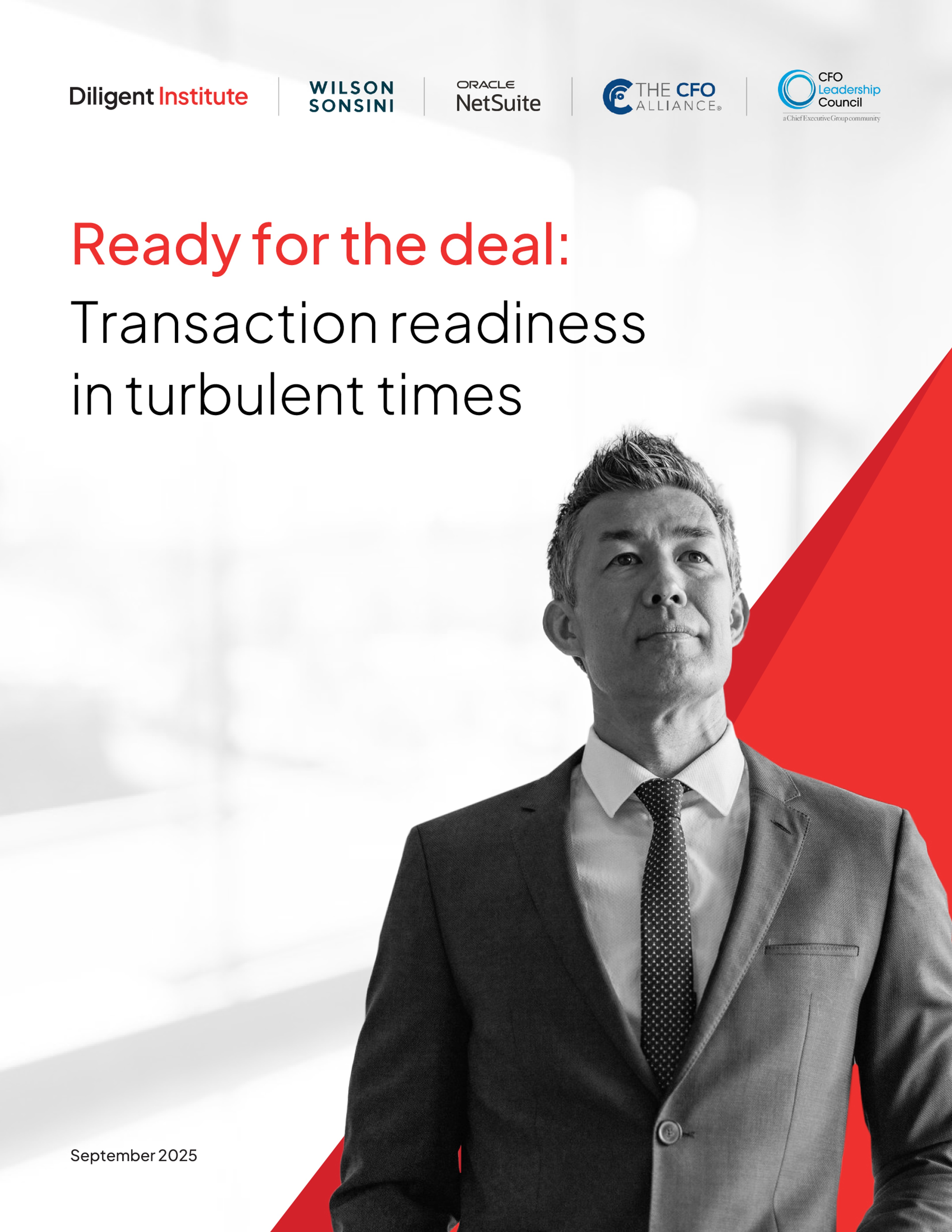 Transaction Readiness Report Cover Graphic
