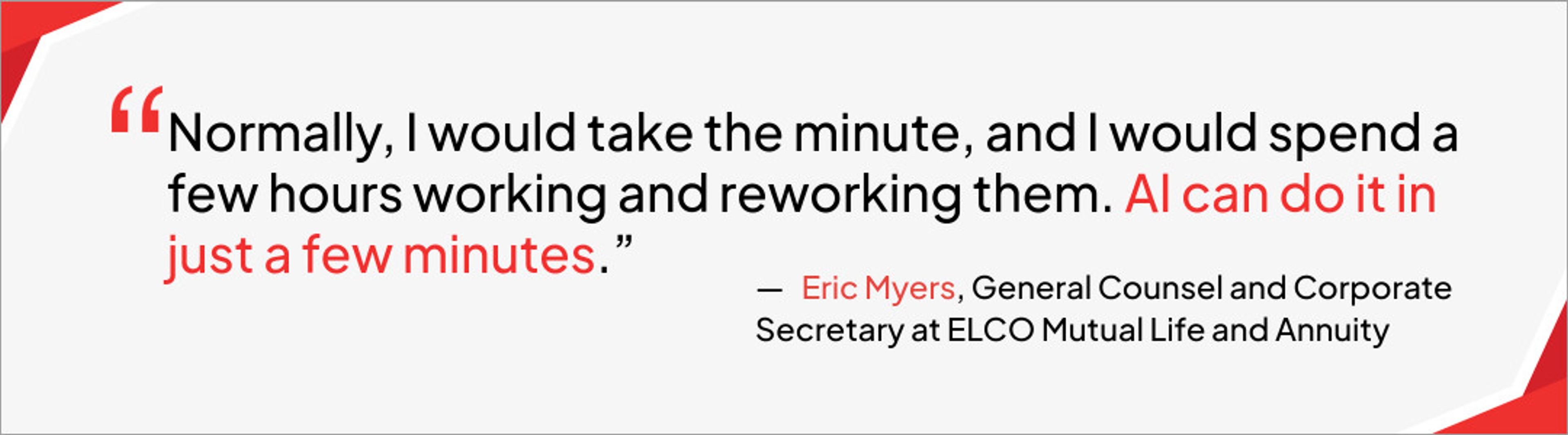 Eric Myers on how Diligent helps with minutes at board meetings