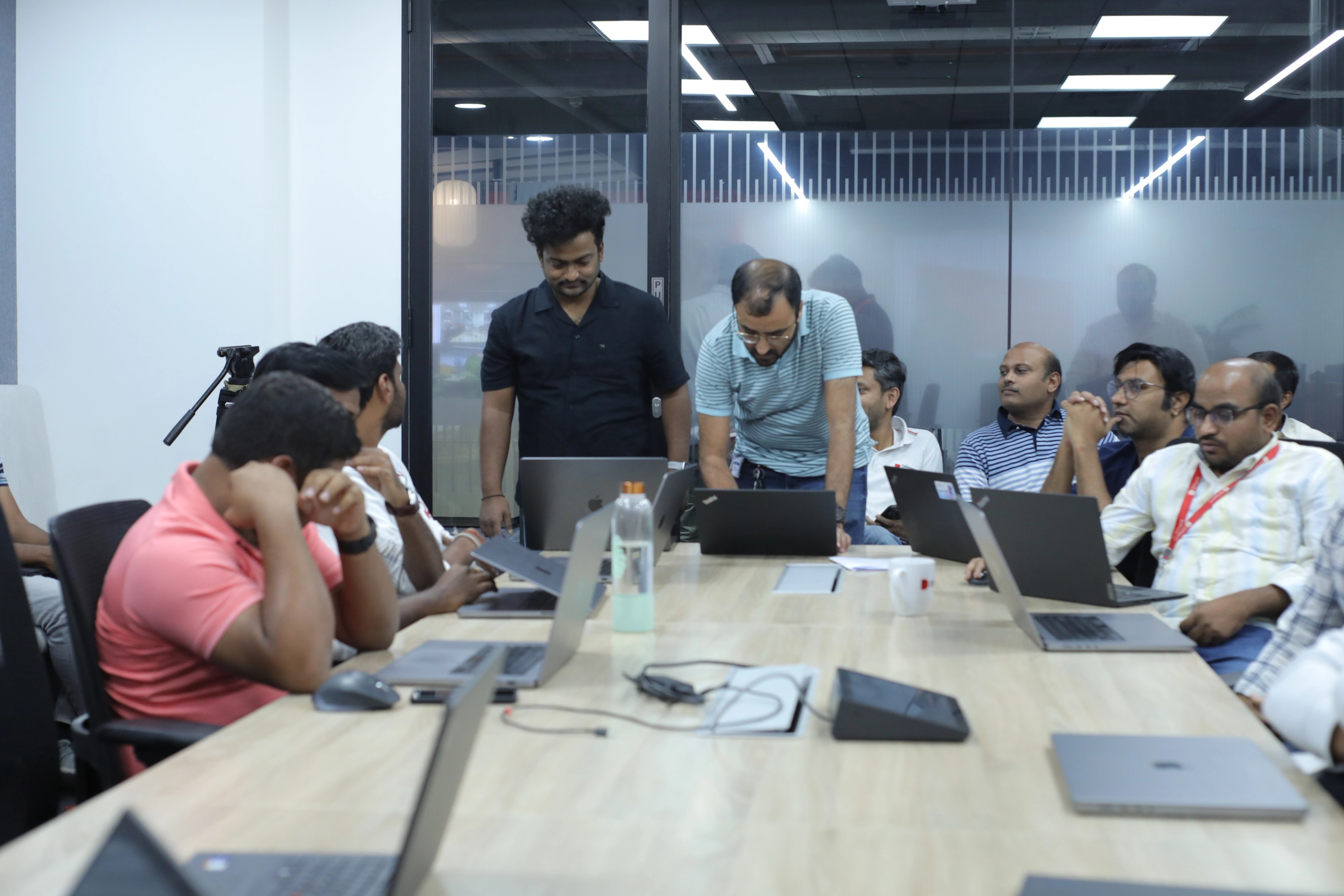 Diligent team members participating in Hackfest