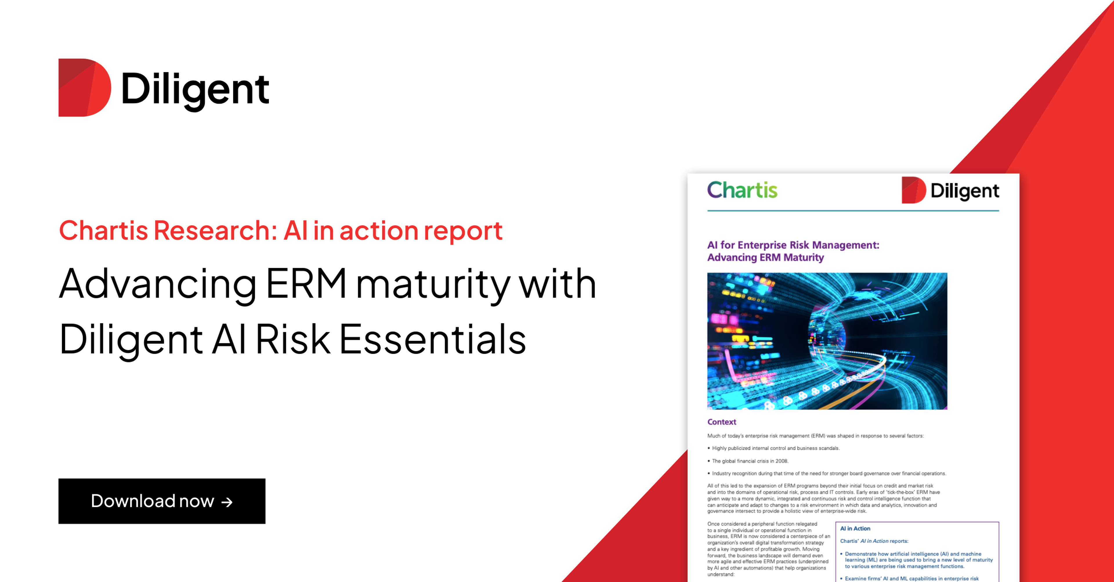 In this Chartis report on AI in Risk Management, learn how CBCL used Diligent's AI Risk Essentials to build a risk management program.