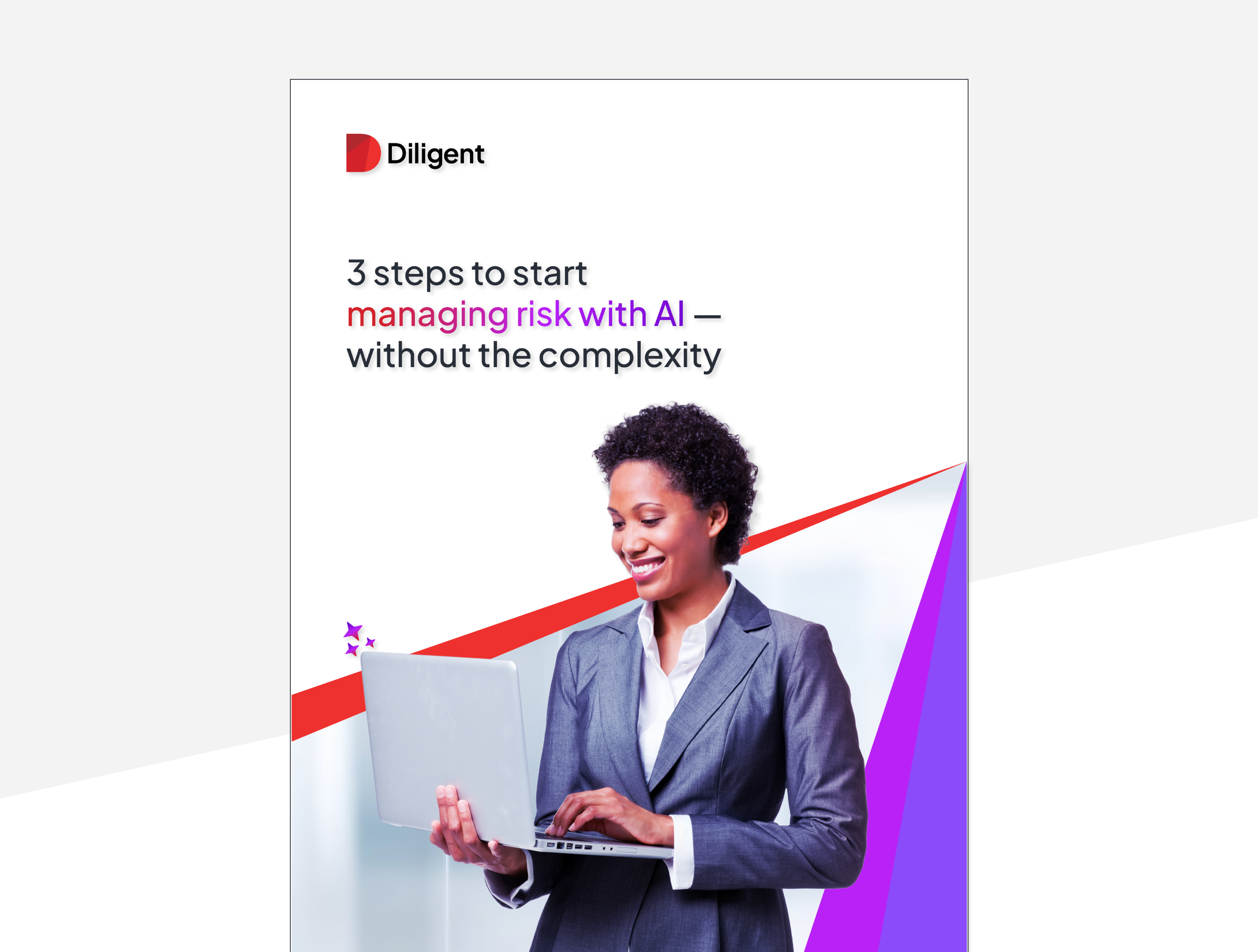 3 steps to star managing risks with AI ebook