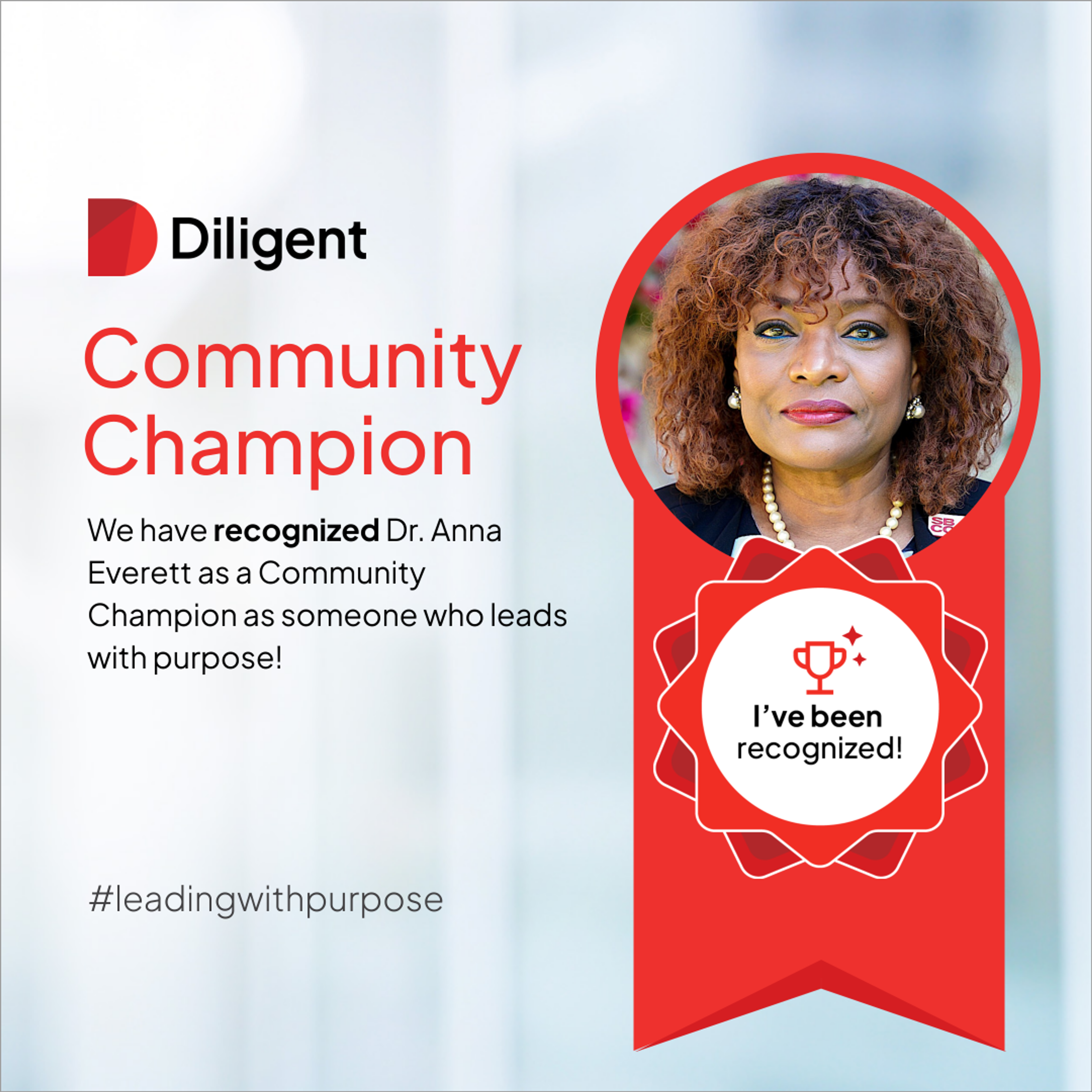 Dr. Anna Everett is Diligent's Community Champion