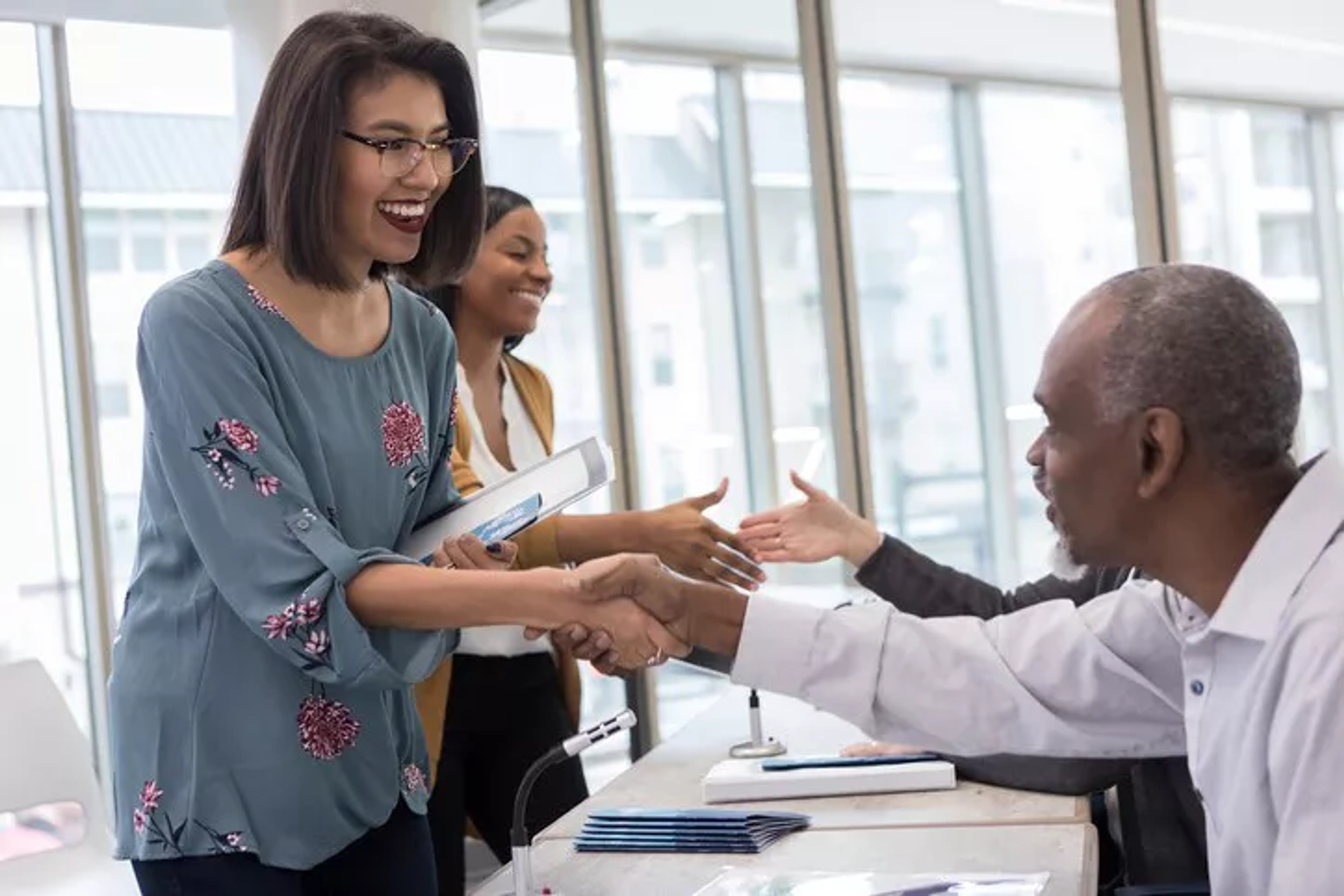 Local government officials agreeing on how to best track communication effectiveness.