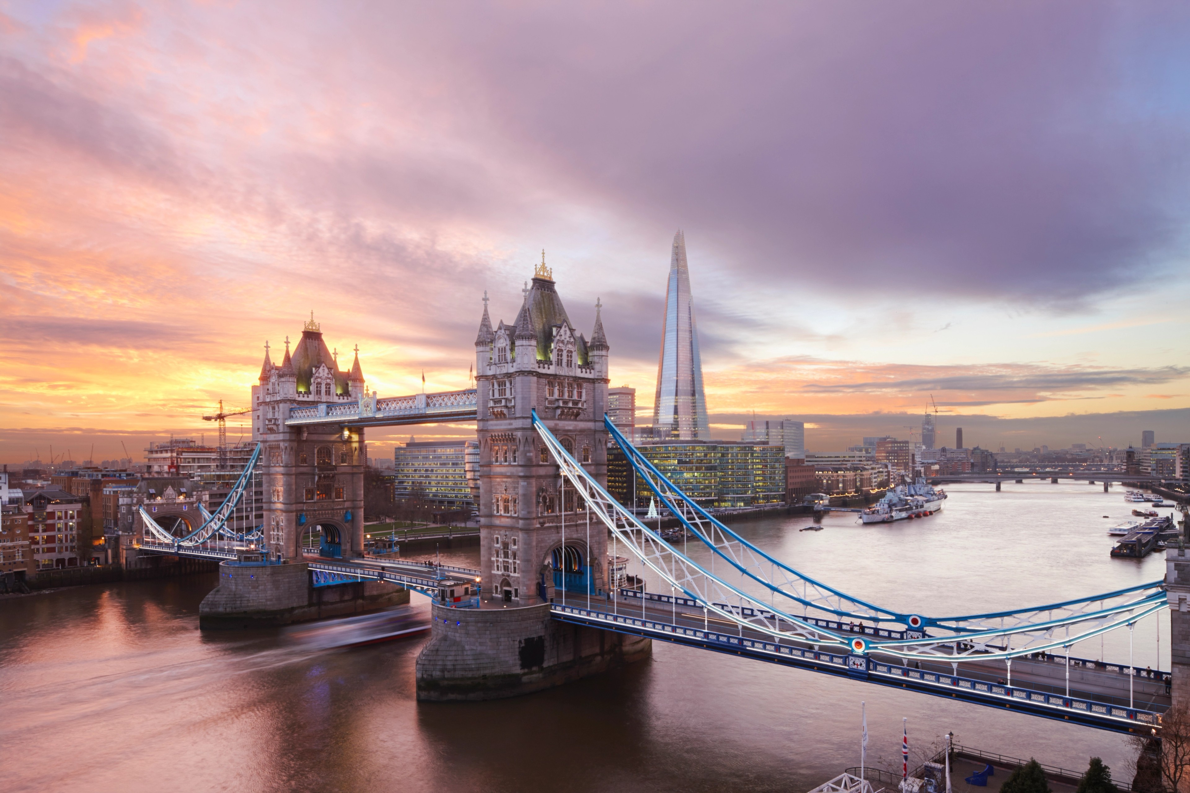 The Tower Bridge in London