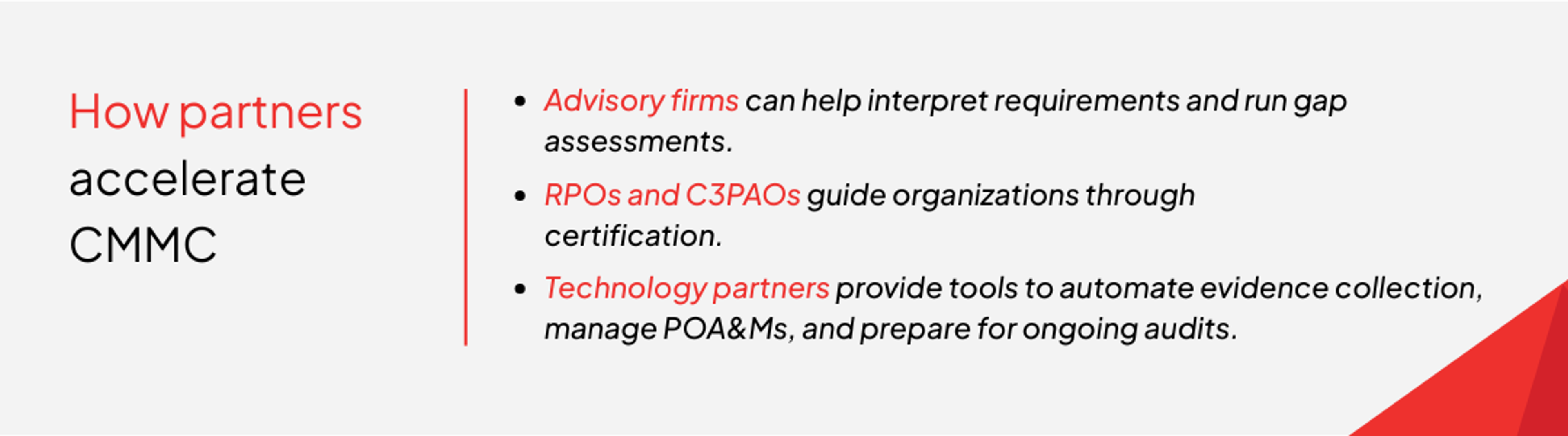 3 ways partners accelerate CMMC