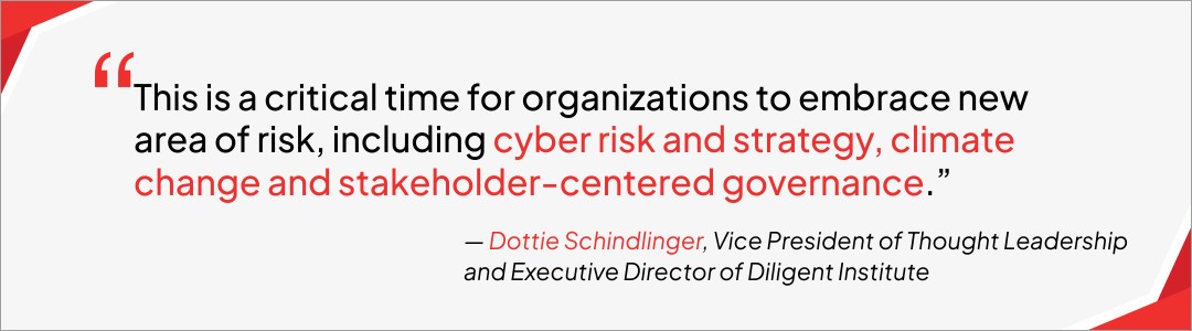 Board of directors training Dottie Schindlinger quote