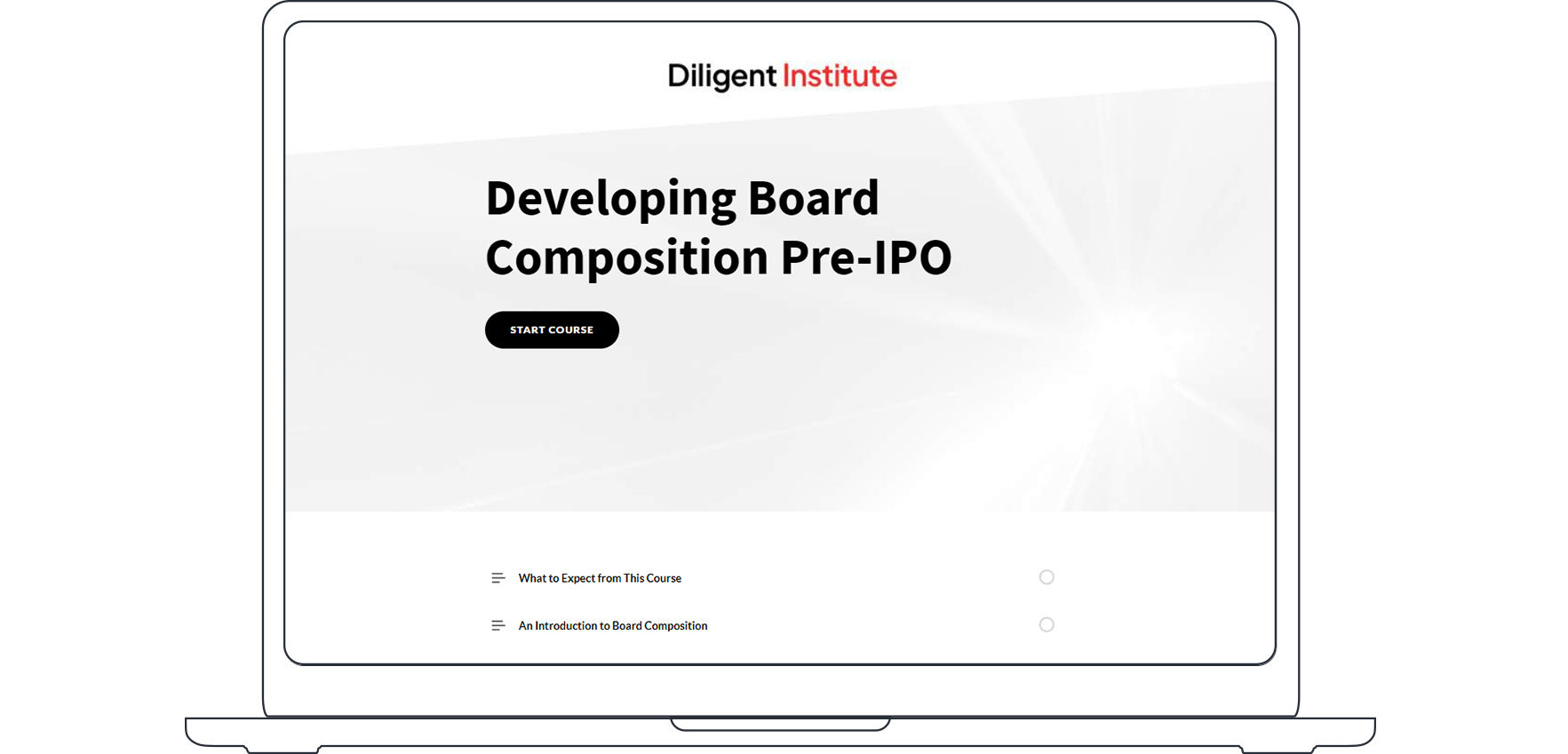 Board in a box for pre-IPO companies
