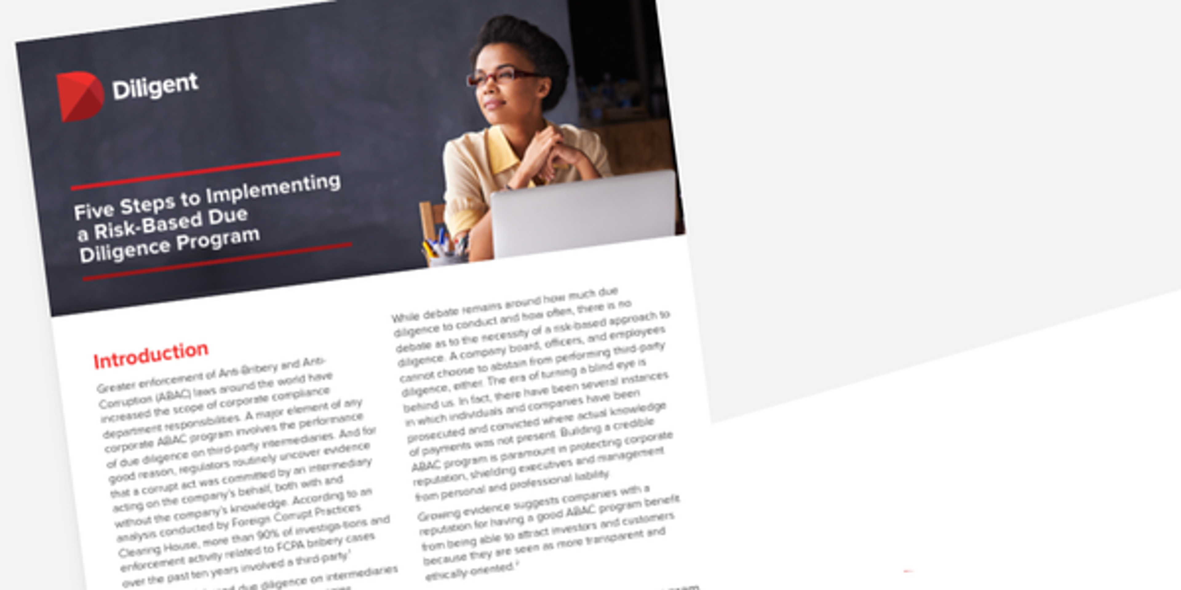 Risk-based due diligence guide