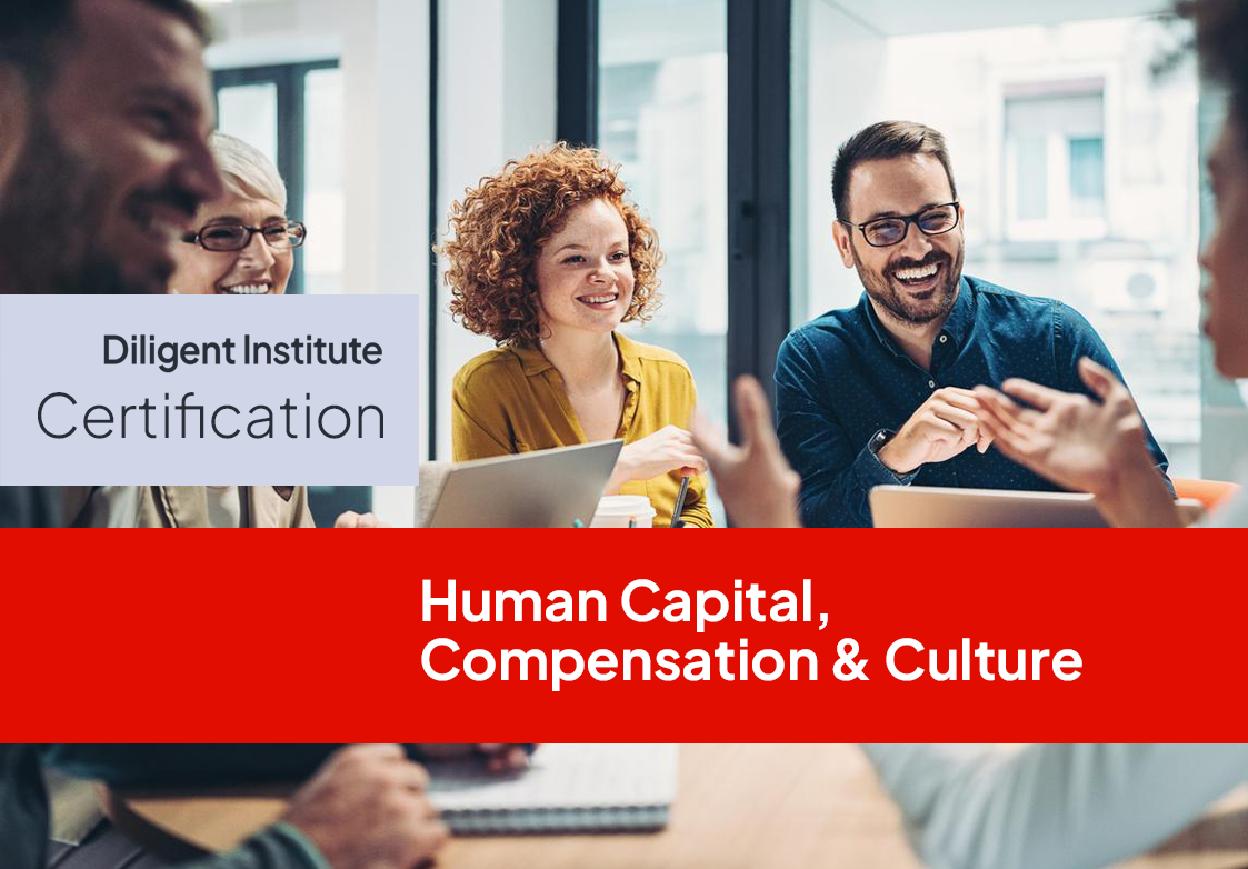 Human Capital, Compensation & Culture Certification