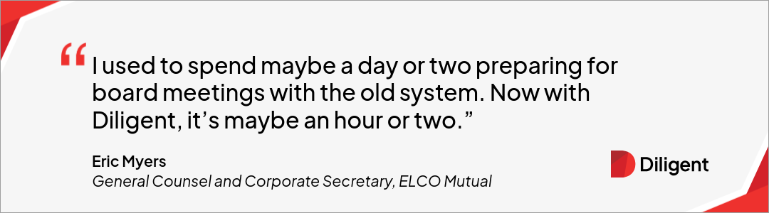 Testimonial from ELCO Mutual