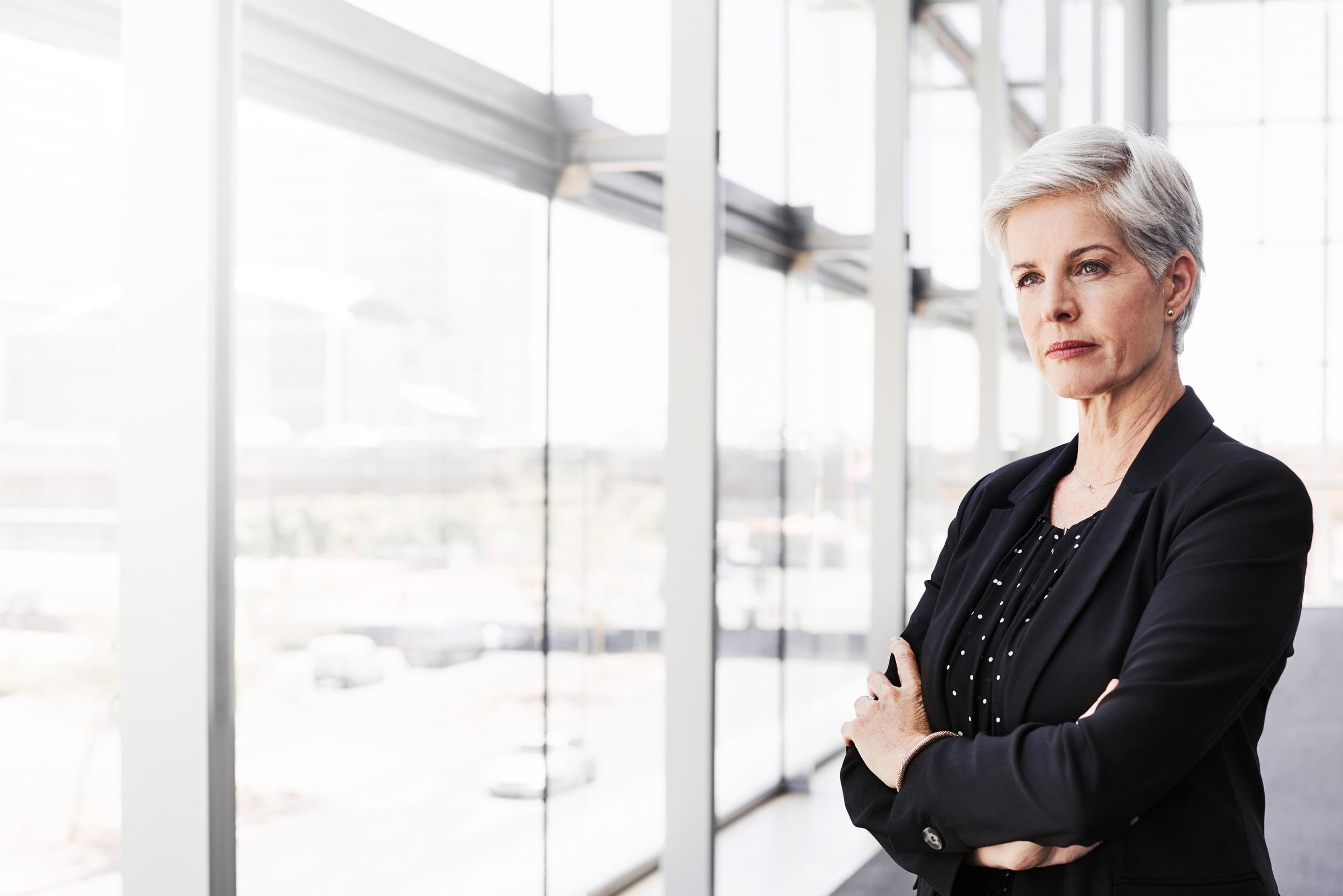 Woman considers best practices for CEO search