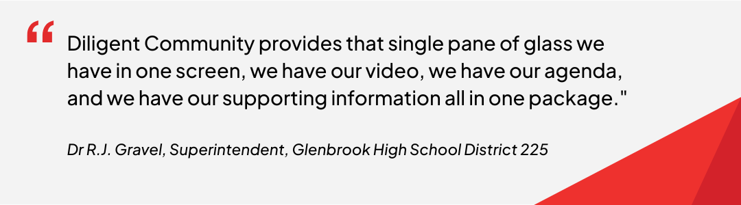 R J Gravel Glenbrook High School District