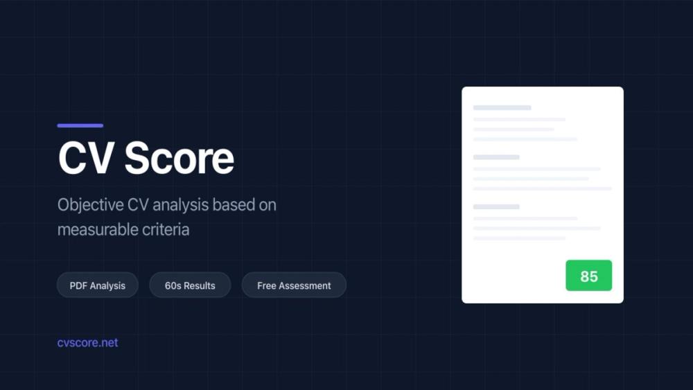 image of CV Score image of CV Score