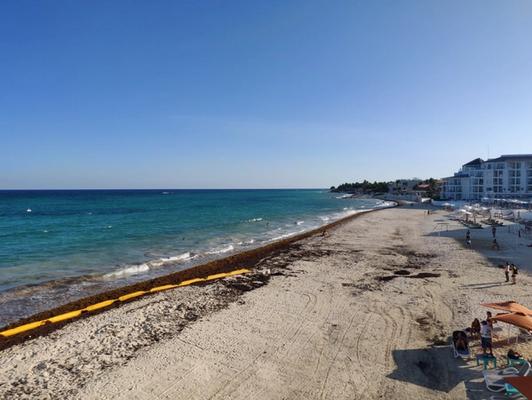 Beach view at Playacar Palace
