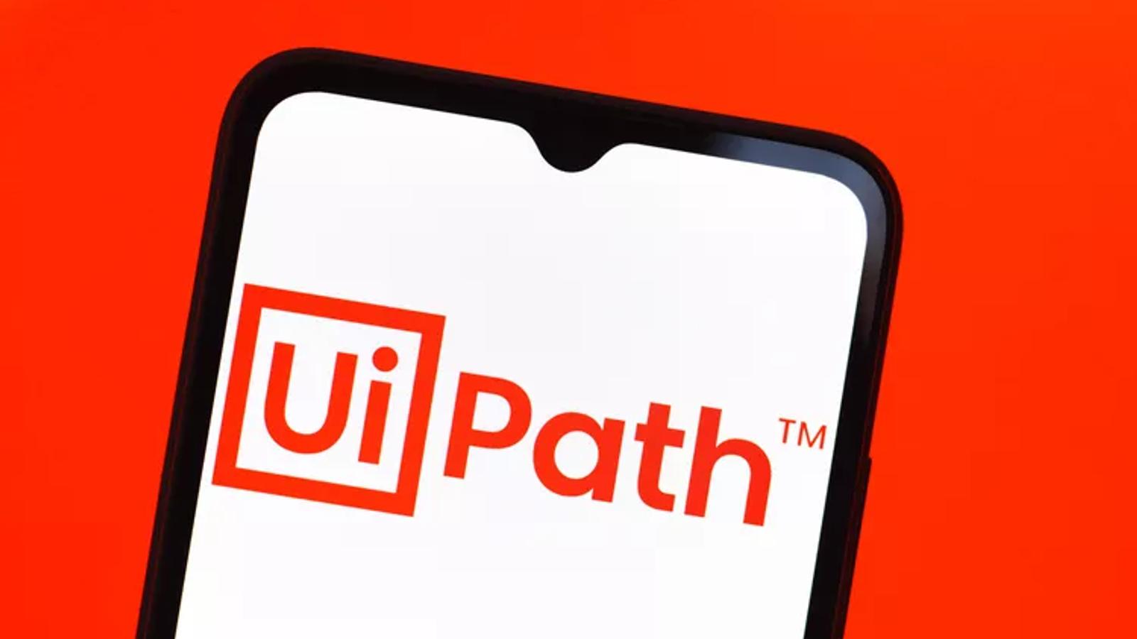 UiPath logo on phone