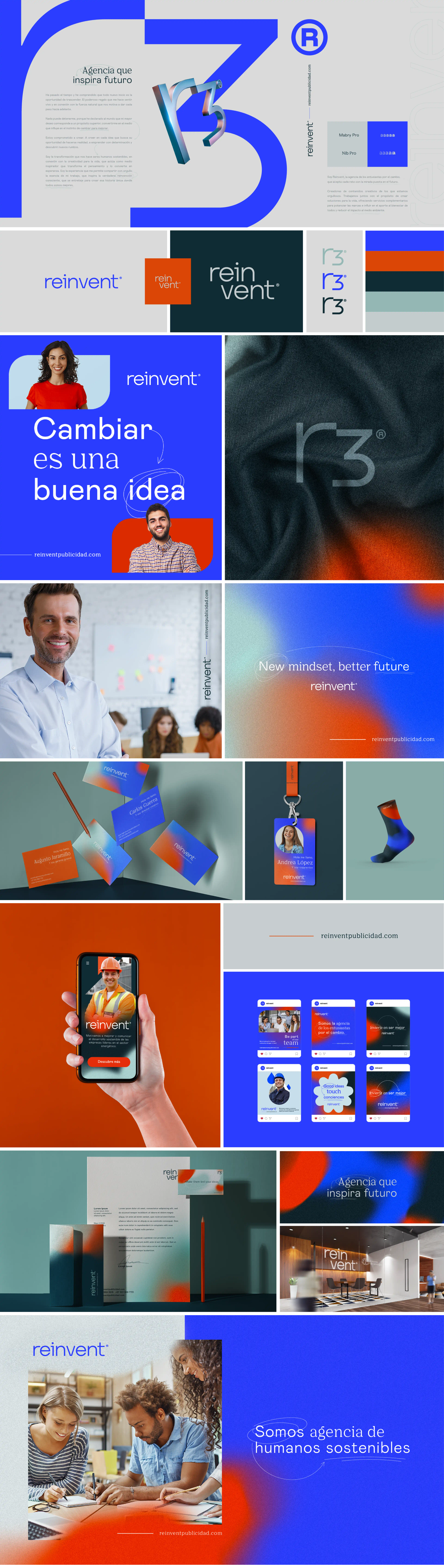 Reinvent Publicidad - Creative Agency Branding