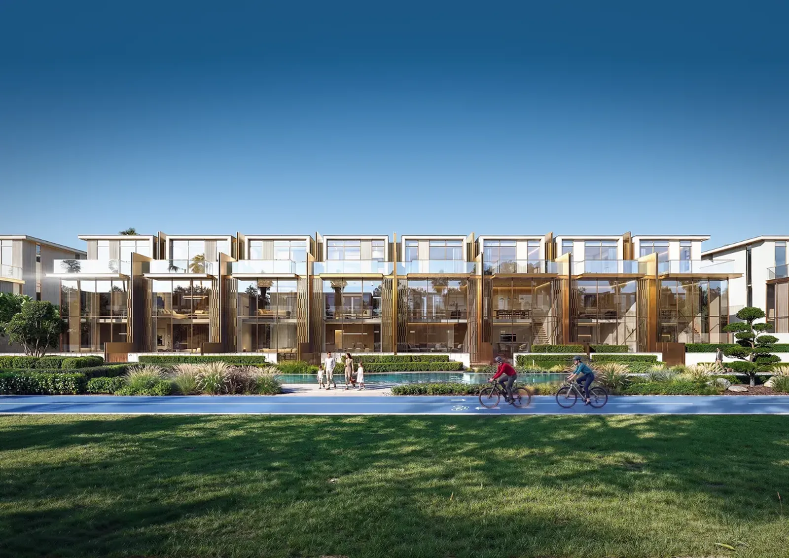 4 BR & 5 BR Villas Back View