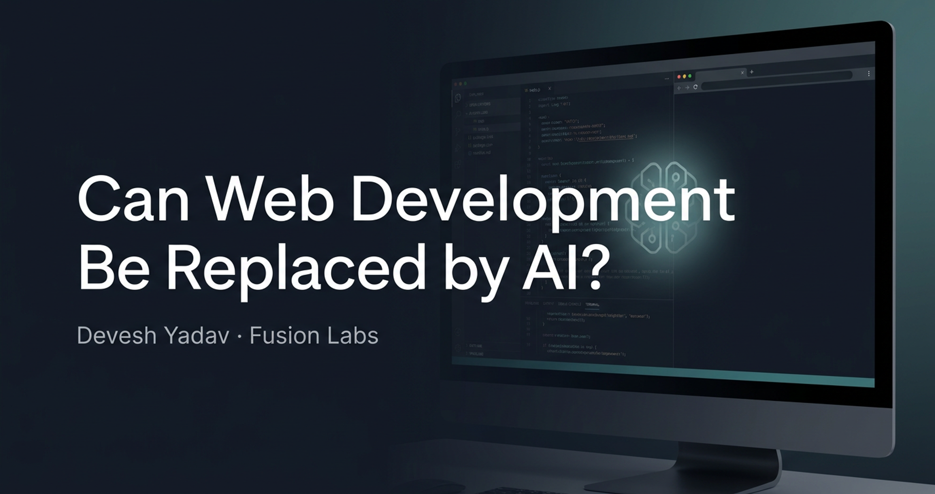 Can AI Replace Web Developers? A Solo Dev's Honest Answer | Fusion Labs