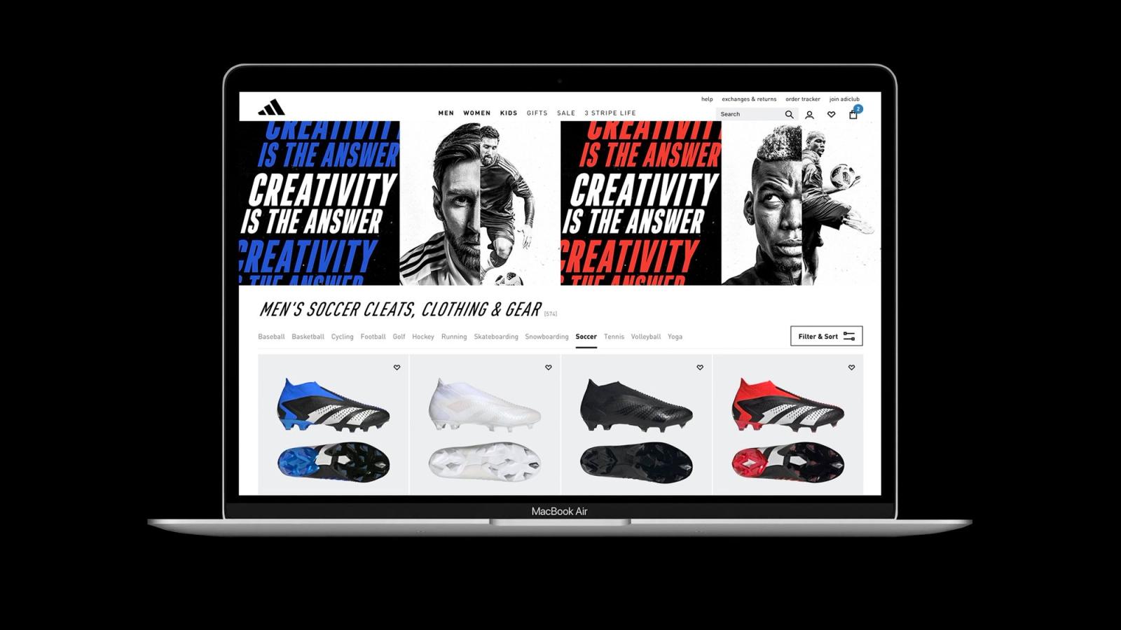 Adidas Creativity Brand Campaign