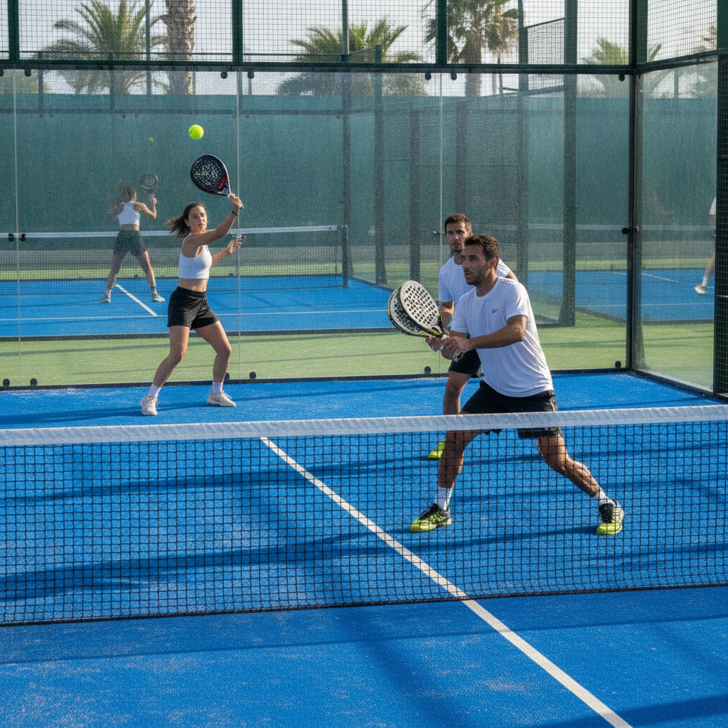 Mastering Padel Point Construction from the Back: Net Domination Strategy