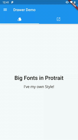 Flutter designing an app