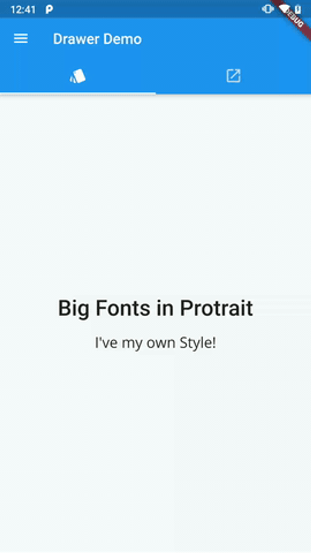 Flutter designing an app