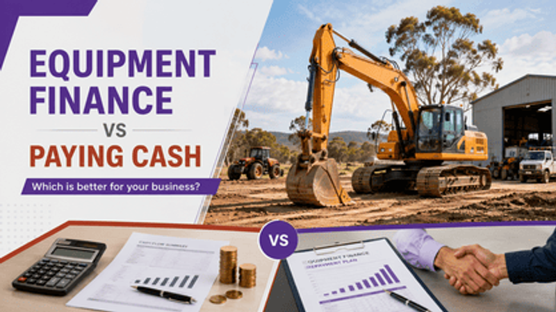 Equipment Finance vs Paying Cash: Which Is Better for Your Business?