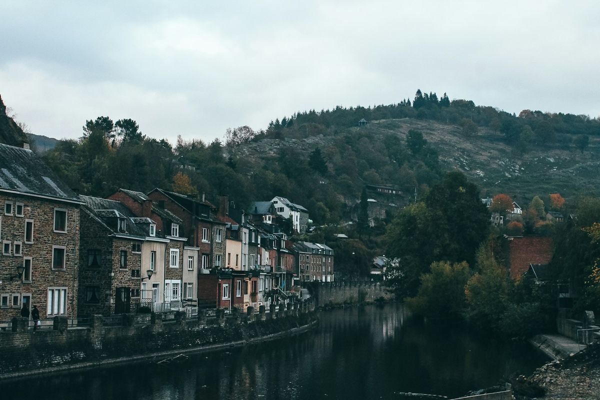 La Roche-en-Ardenne aan de Ourthe