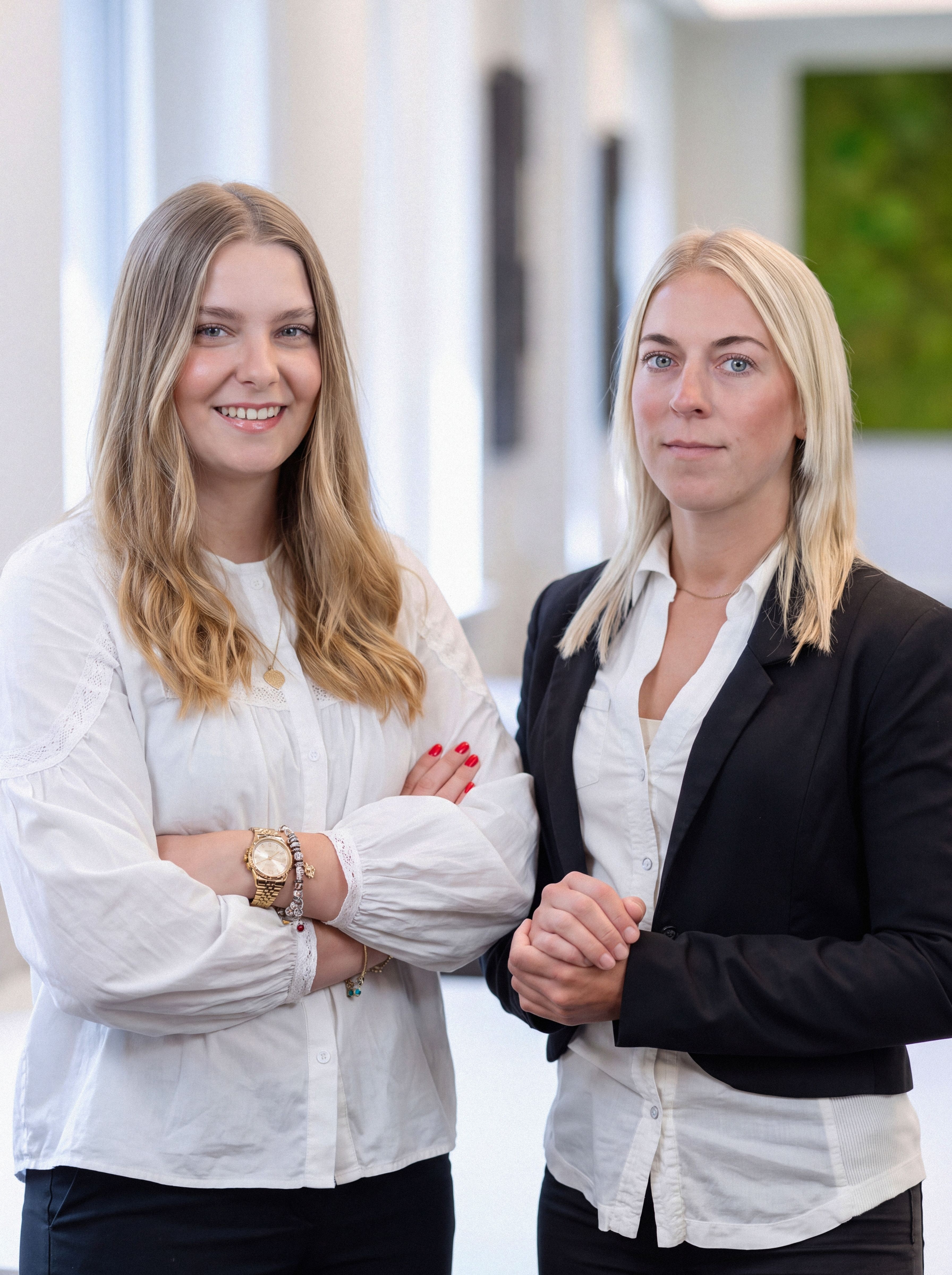 Theresa Kusch und Sandra Jüstel