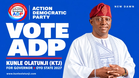 Vote ADP Candidate, Kunle Olatunji, KTJ
