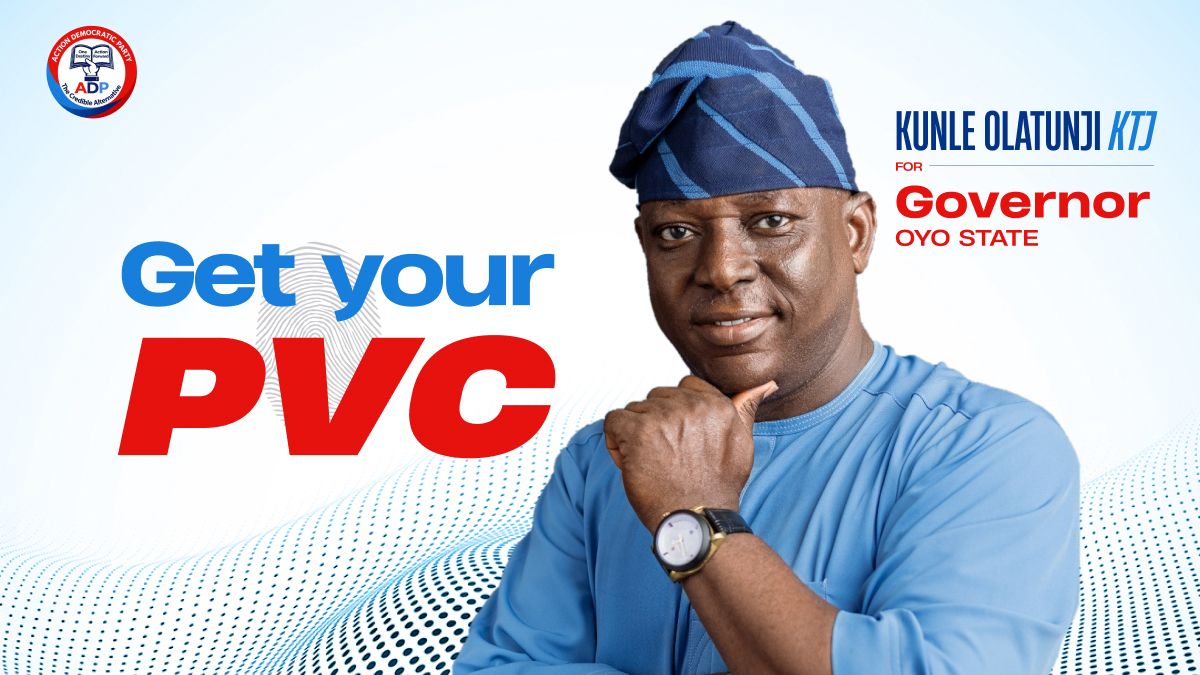 Your PVC, Your Power: Kunle Olatunji Urges Oyo Residents to Register Before July 10 Deadline