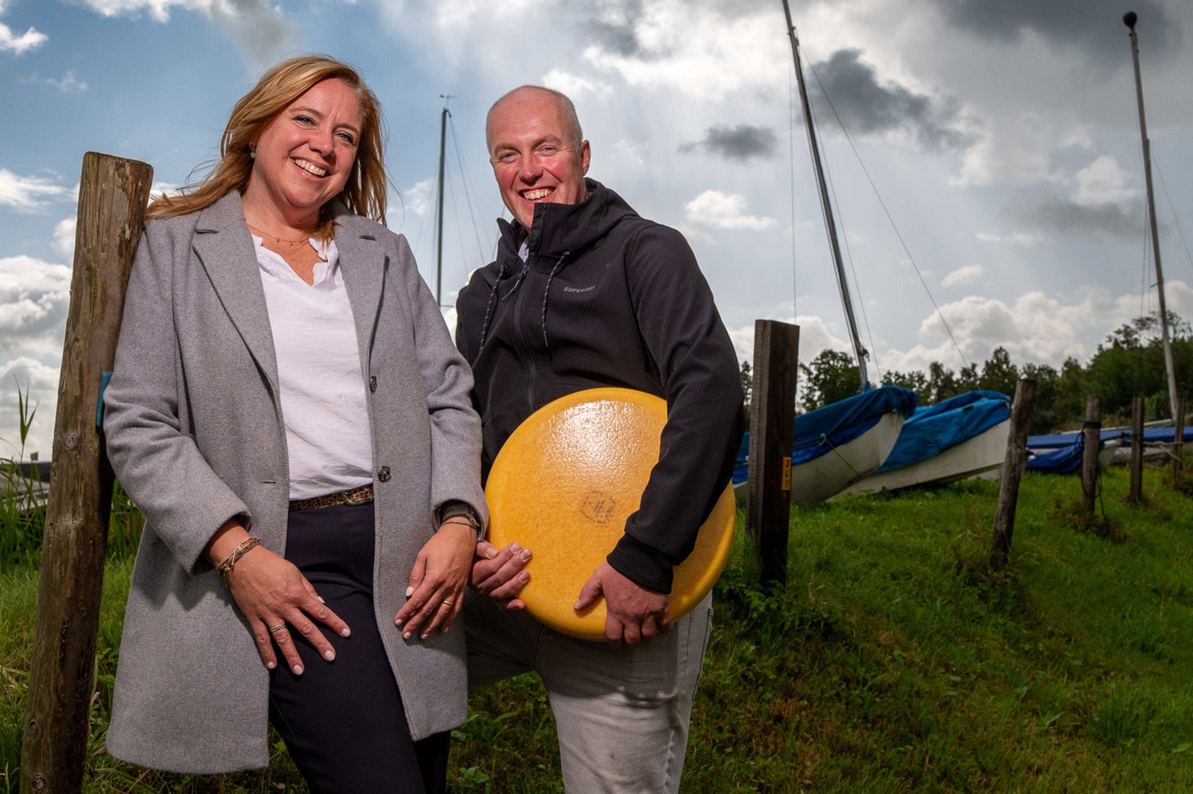 Janneke en Corné Pennings van Boerderij Pennings