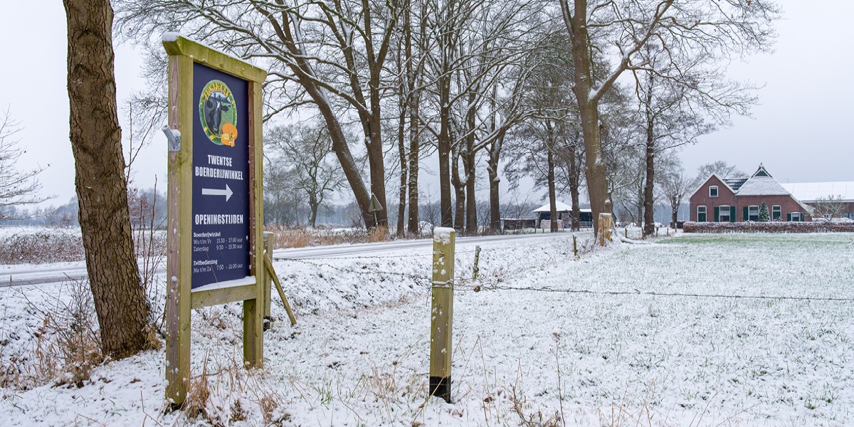 Zunakaas sneeuw