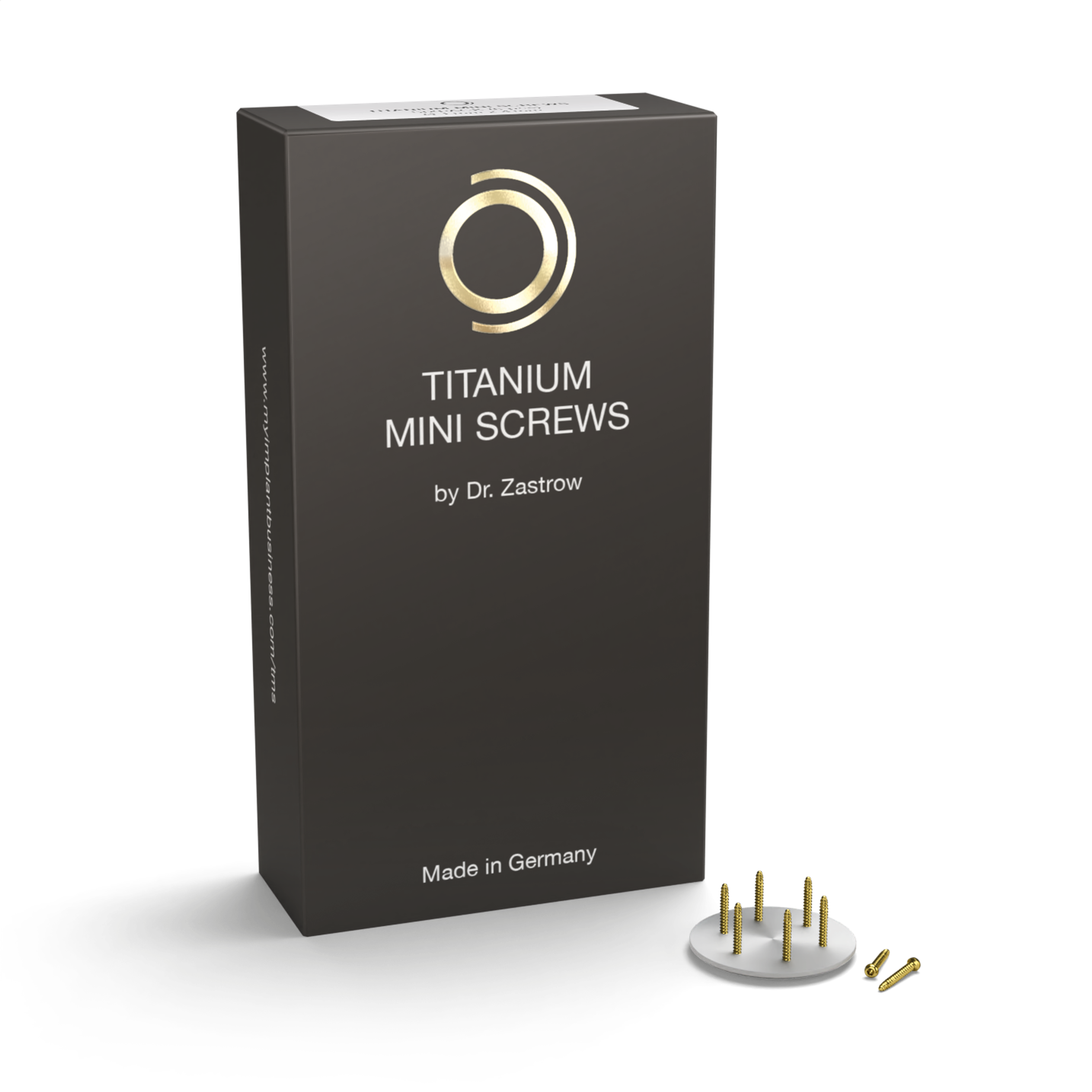 6Pack Titanium Mini Screws 8mm