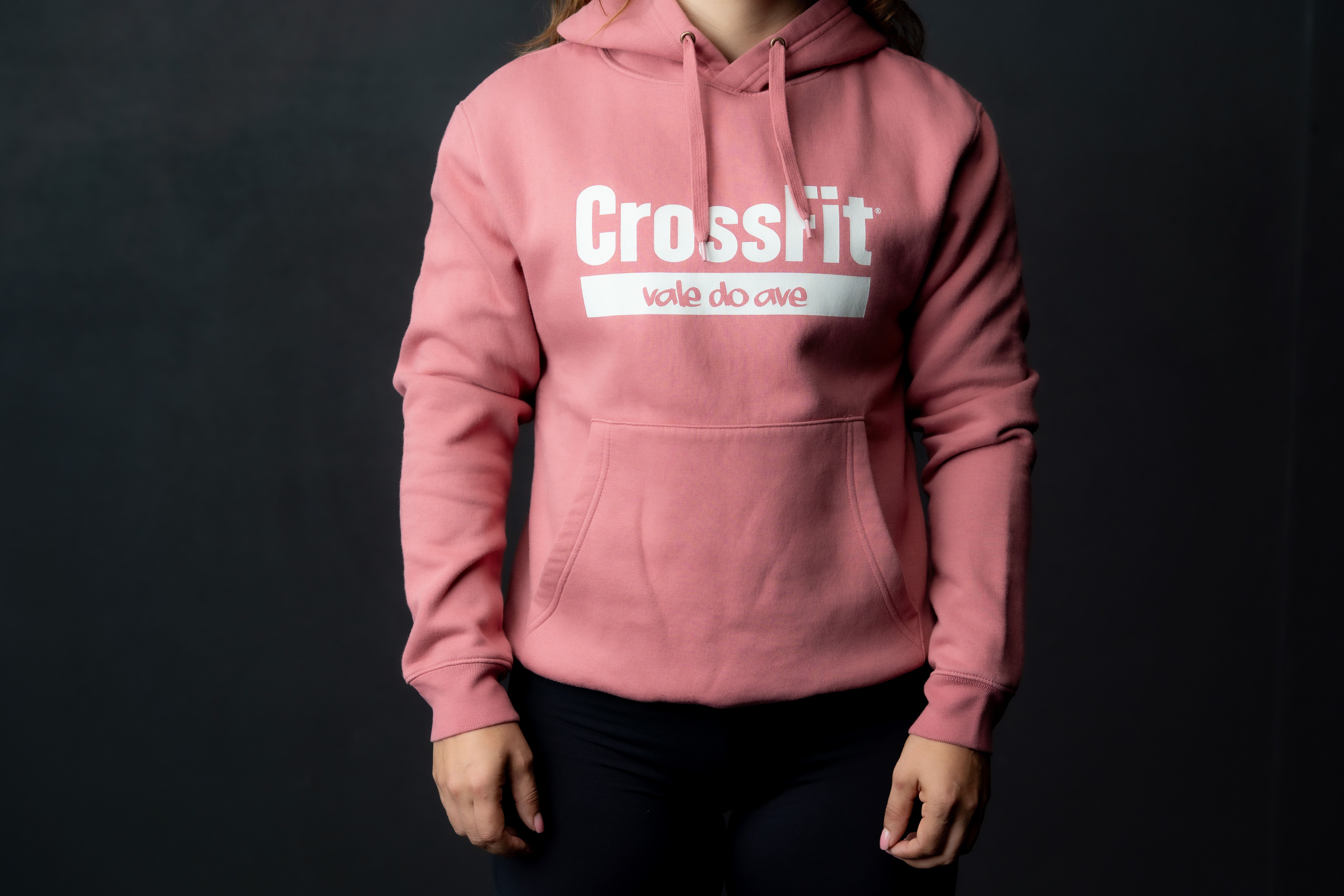 Hoodie Made for Beasts Rosa Frente