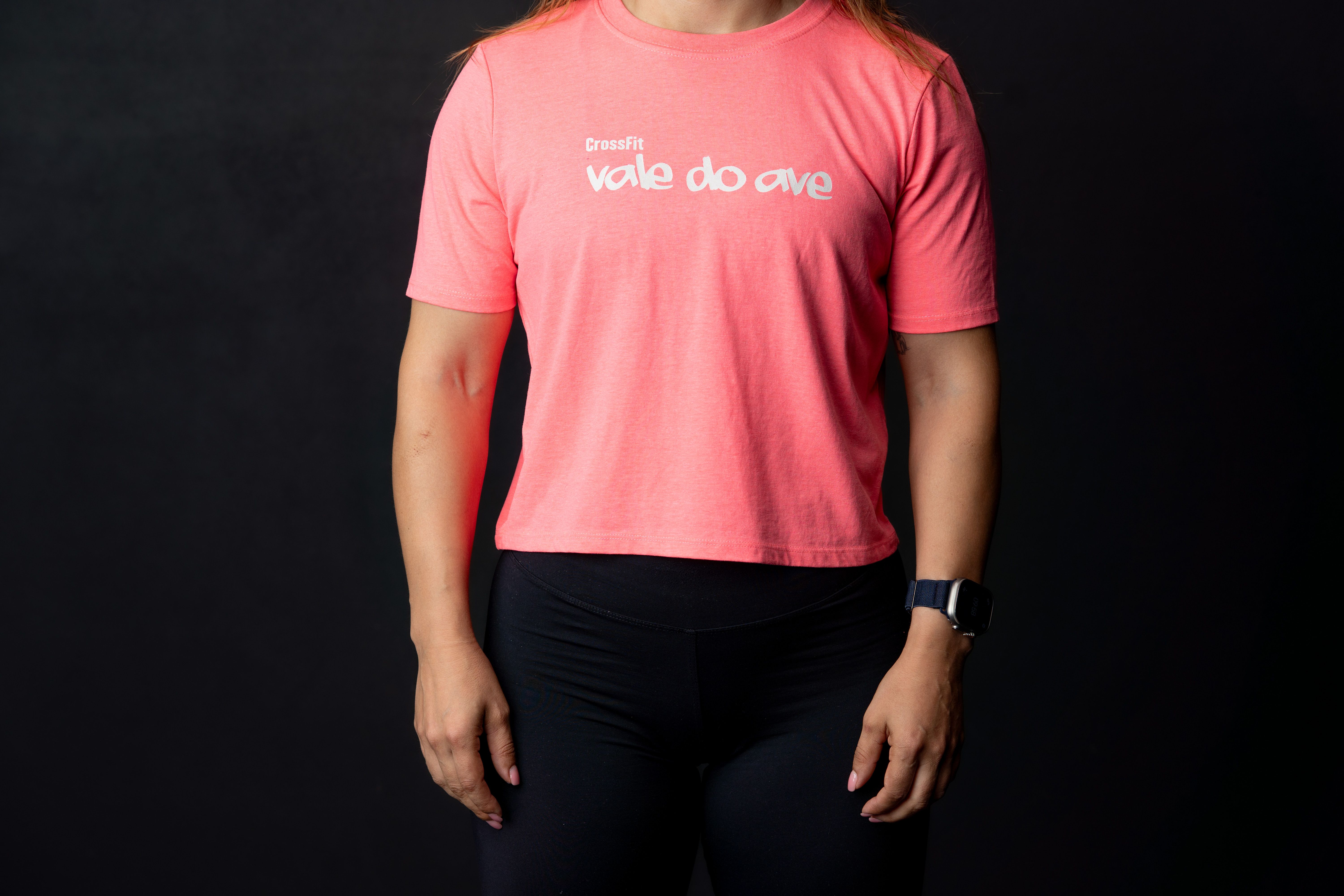 Crop Top Made for Beasts Rosa Frente