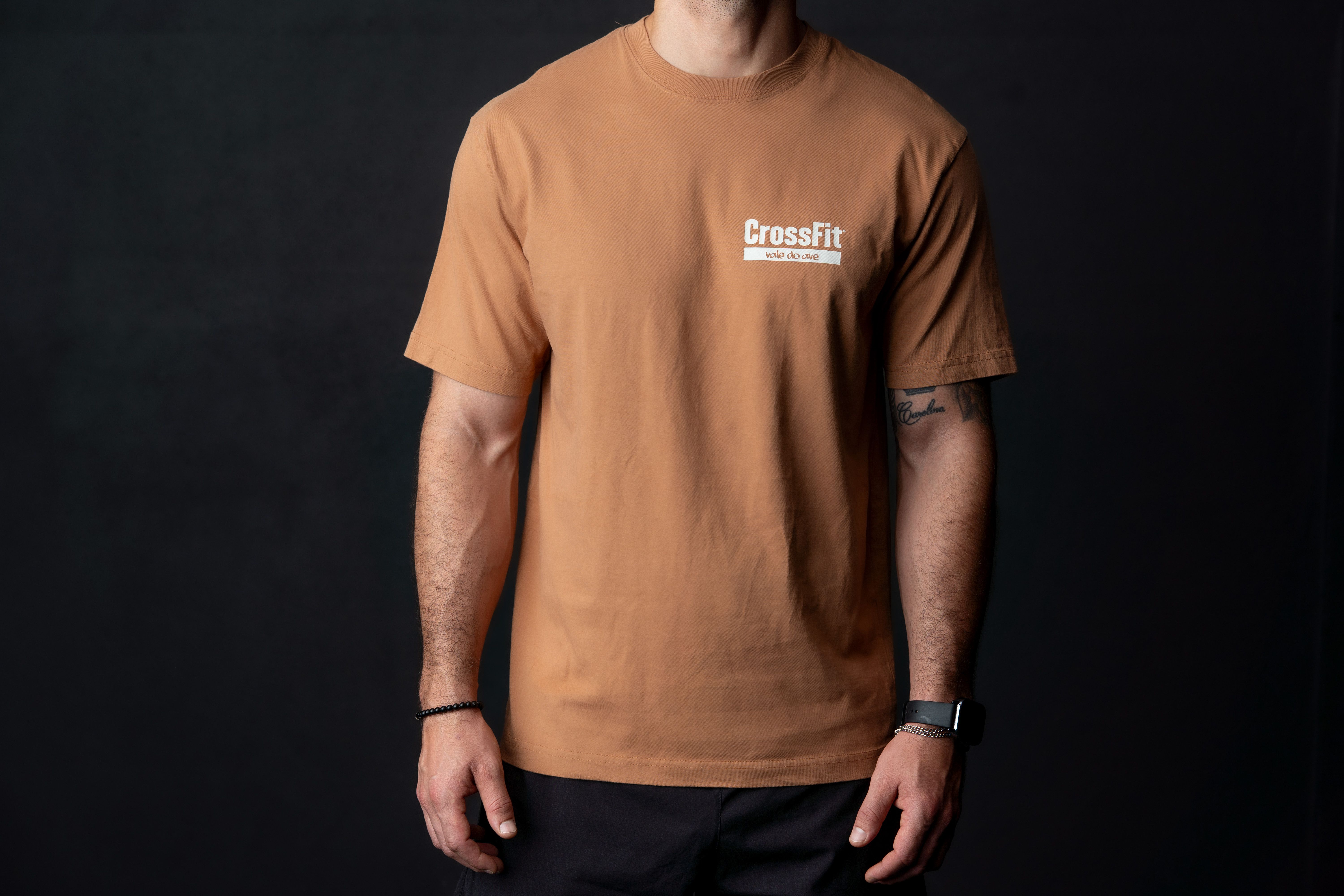 T-Shirt Made for Beasts Castanha Frente