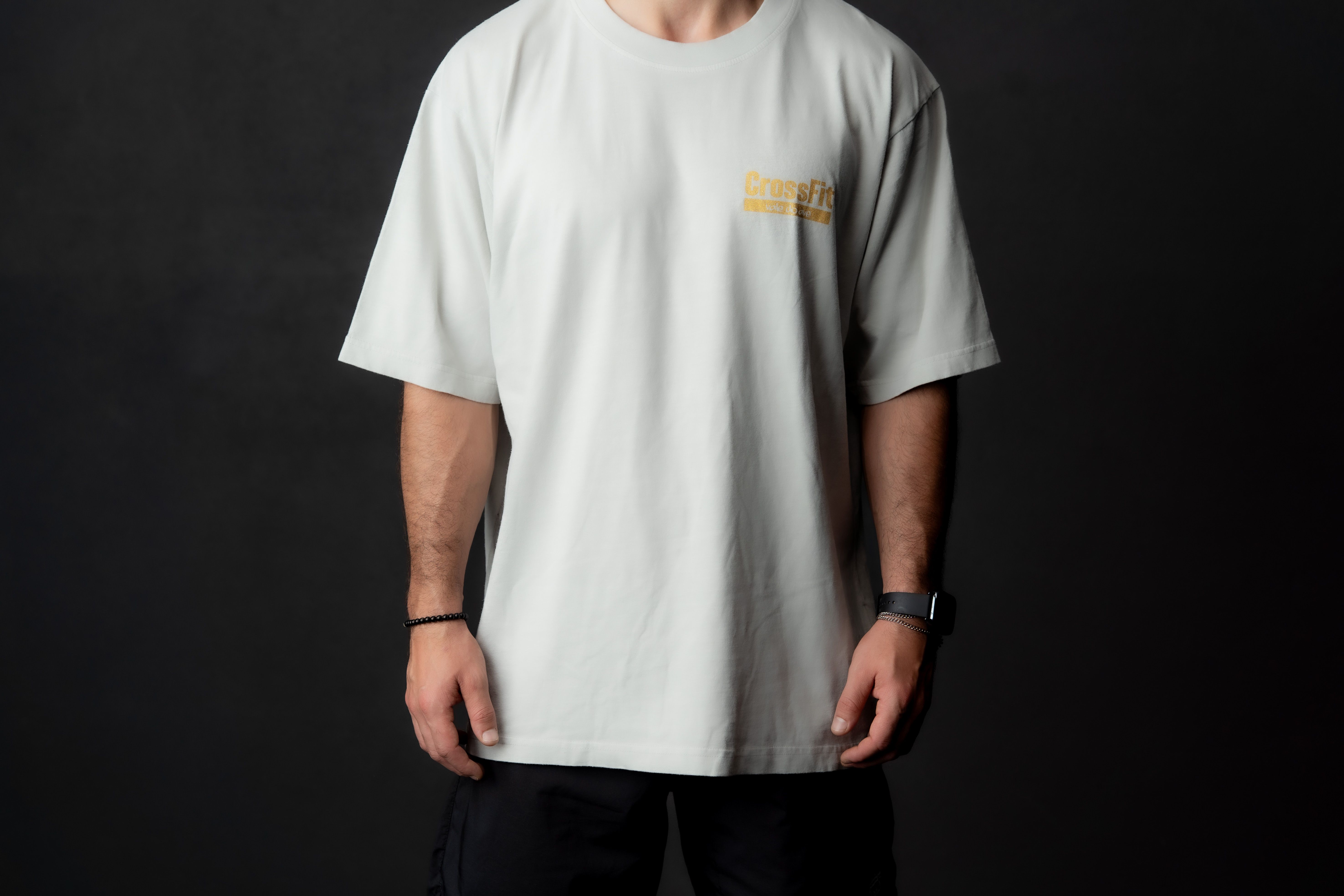 T-Shirt Build Resilience Branco Frente