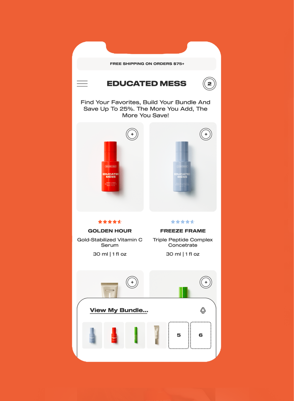 educated mess site design mobile build your bundle.png