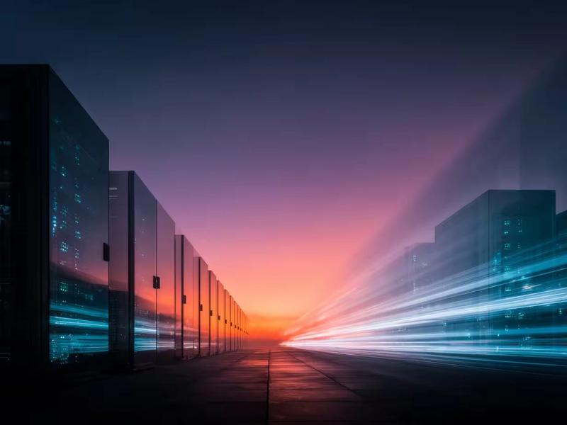 Network operator reviewing multi-carrier connectivity and pricing options on multiple screens