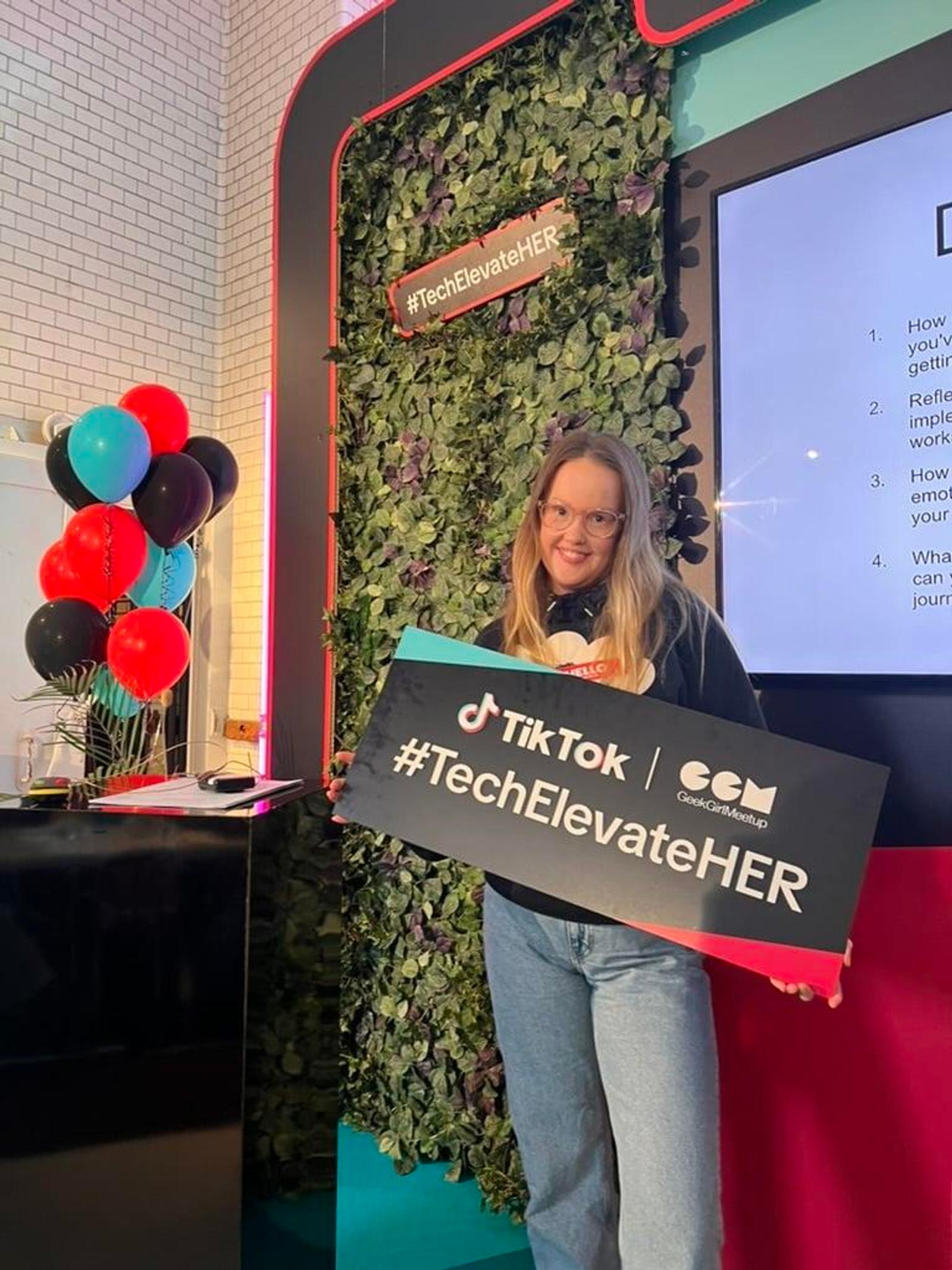 Codemate's Meri Piirainen at #techelevatingher