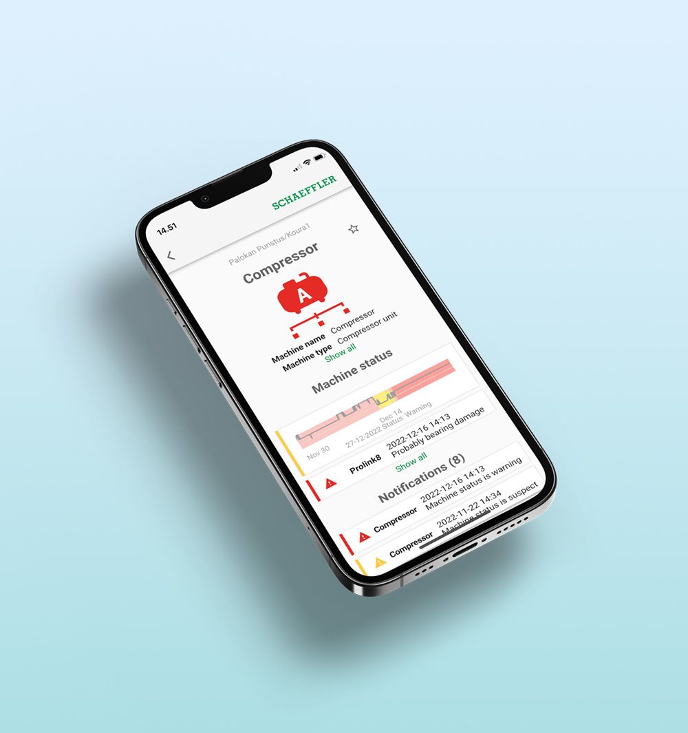 schaeffler group cost effective and high quality wireless condition monitoring