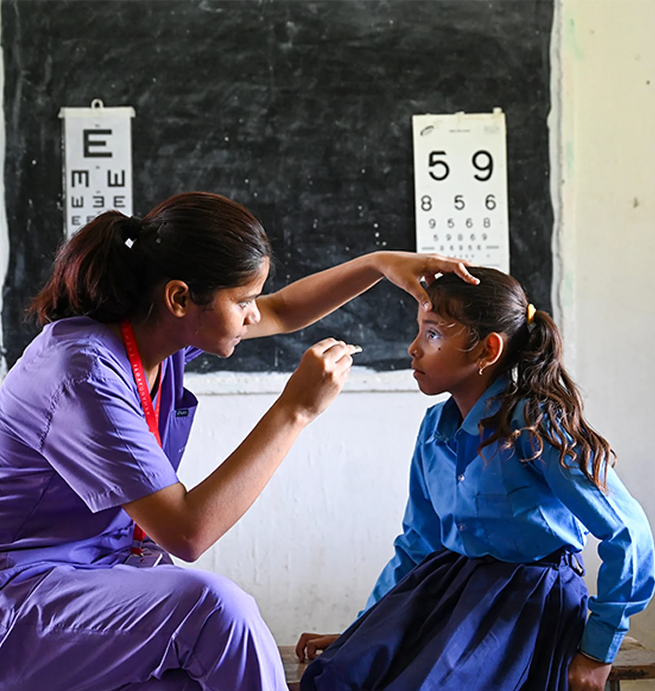 Paediatric eye screening