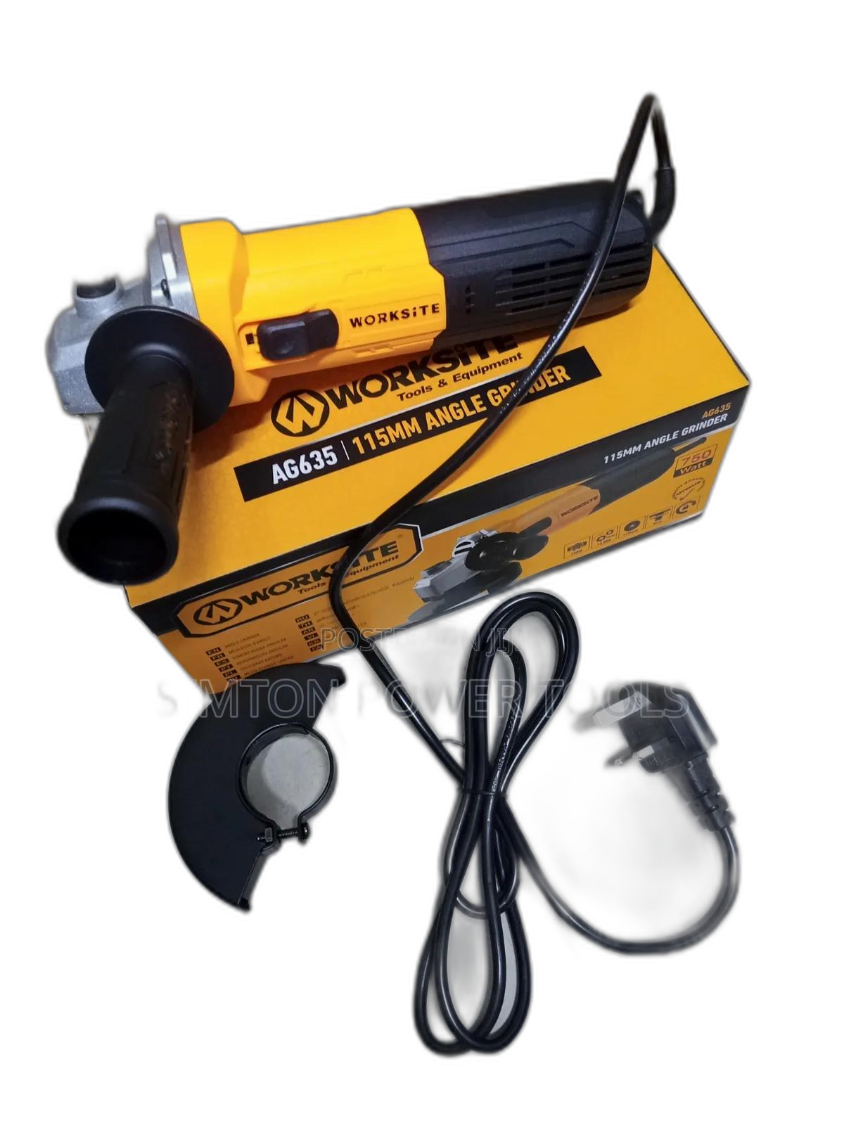 4 Inch Electric Worksite 750W Angle Grinder