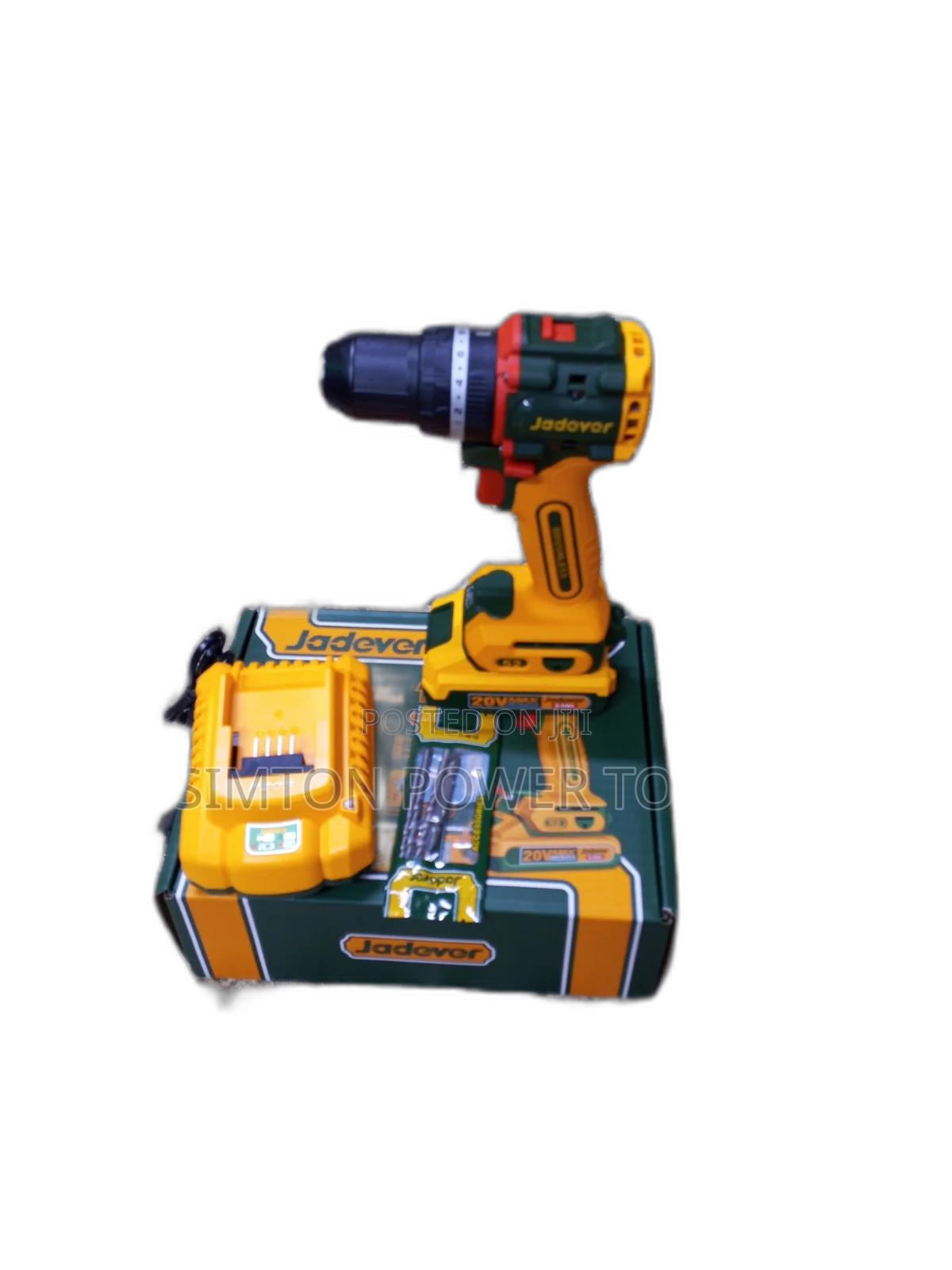 Jadever 20v Cordless Impact Drill 52nm