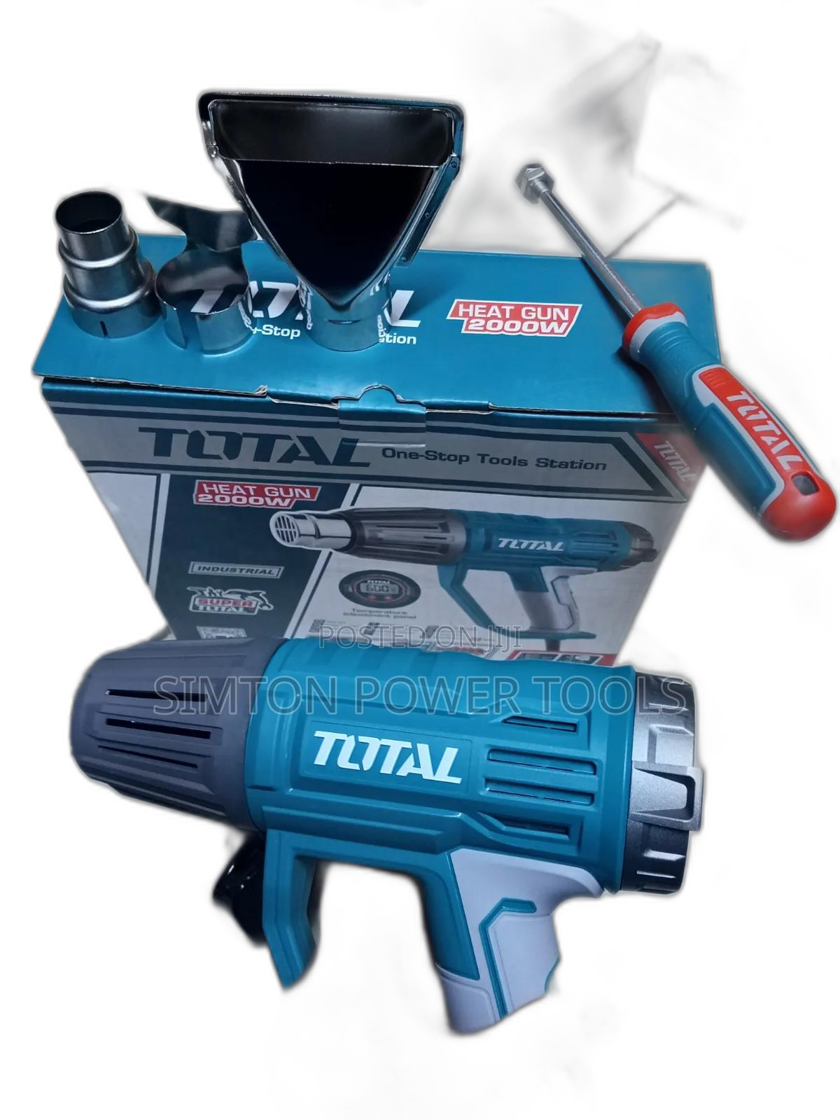 Industrial Total Electric 2000W Heat Gun 600°C