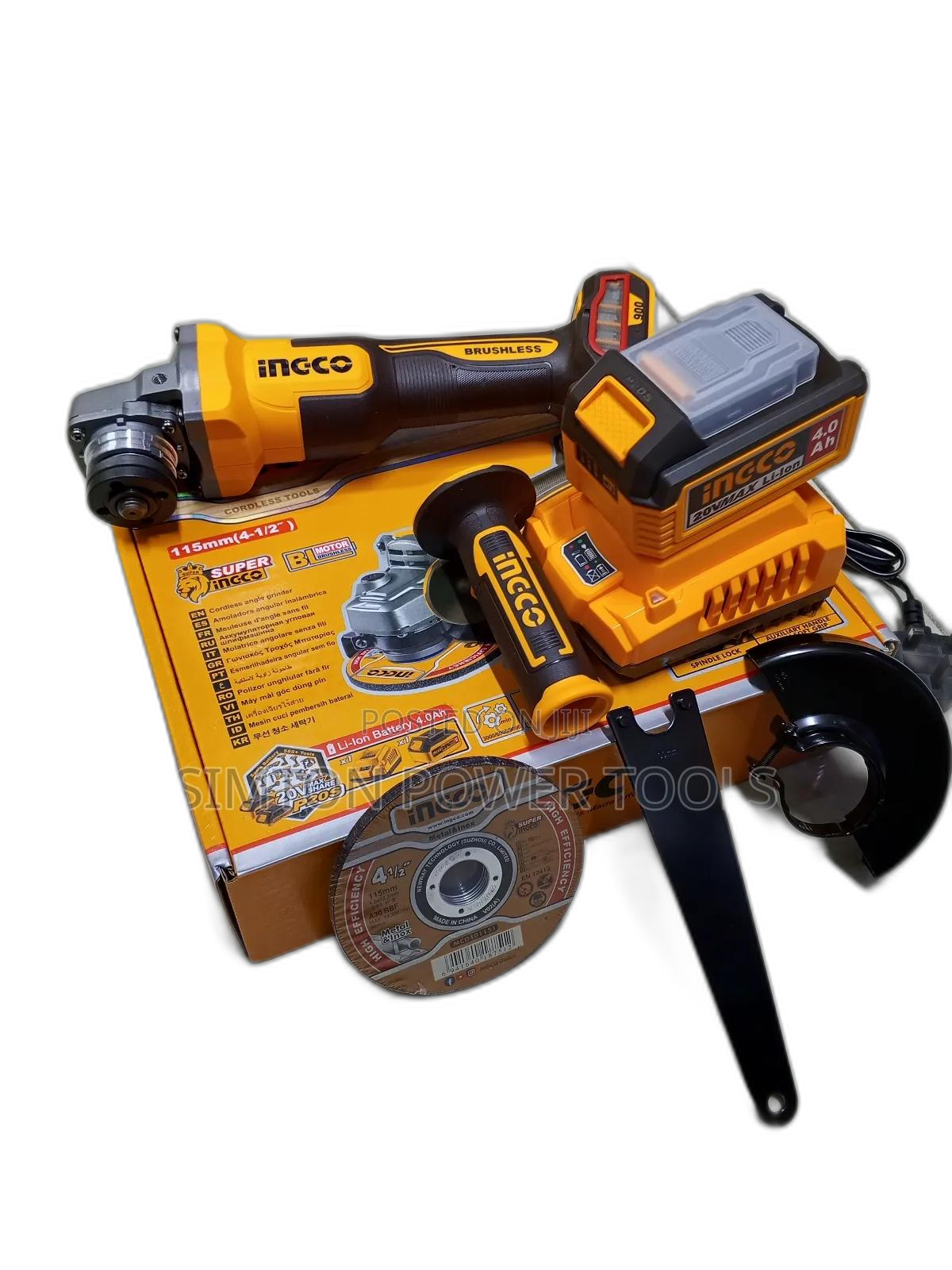 Ingco Cordless Angle Grinder