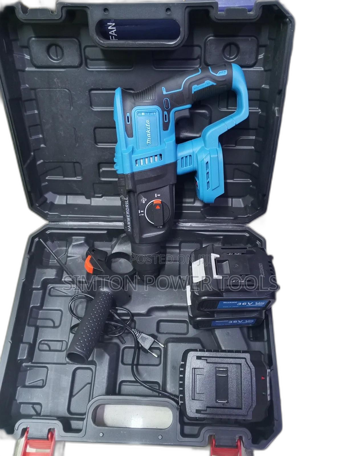 Rechargeable Lithium-Ion Battery Makita Rotary Hammer Drill