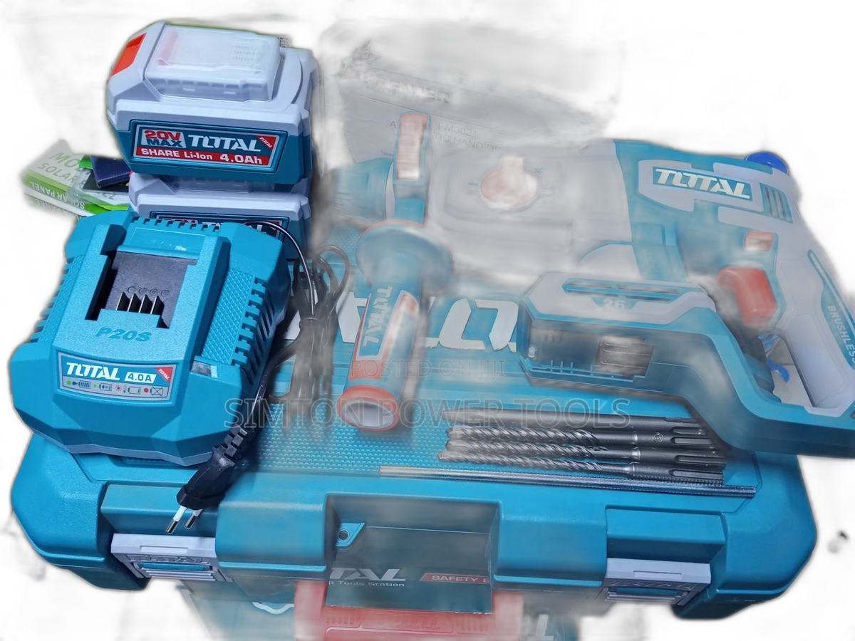 Total Cordless 20V Rotary Hammer Drill